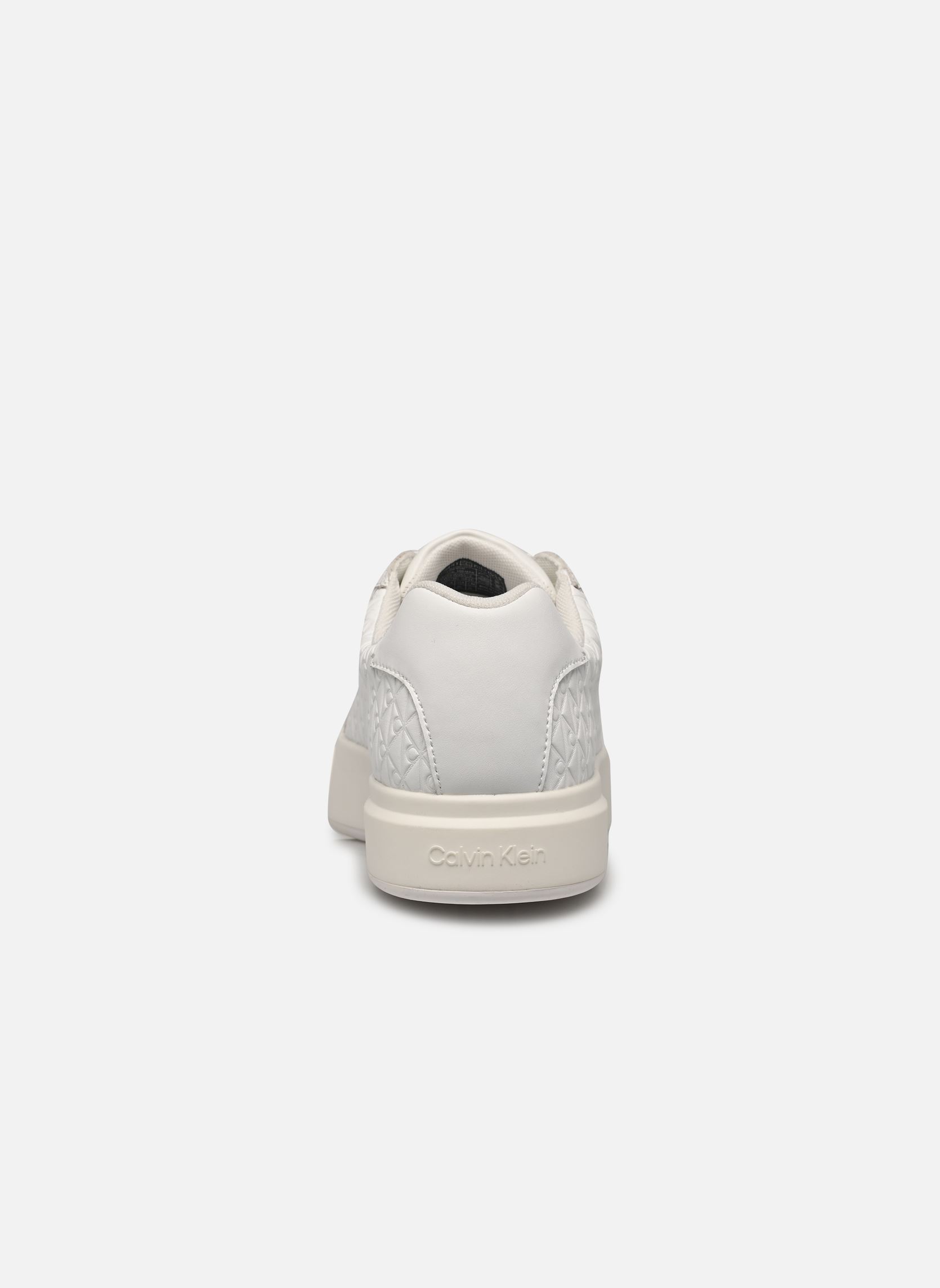 Sneakers BASKET LACE UP LTH AOP dames wit Calvin Klein Sneakers BASKET LACE UP LTH AOP dames wit BRIGHT WHITE