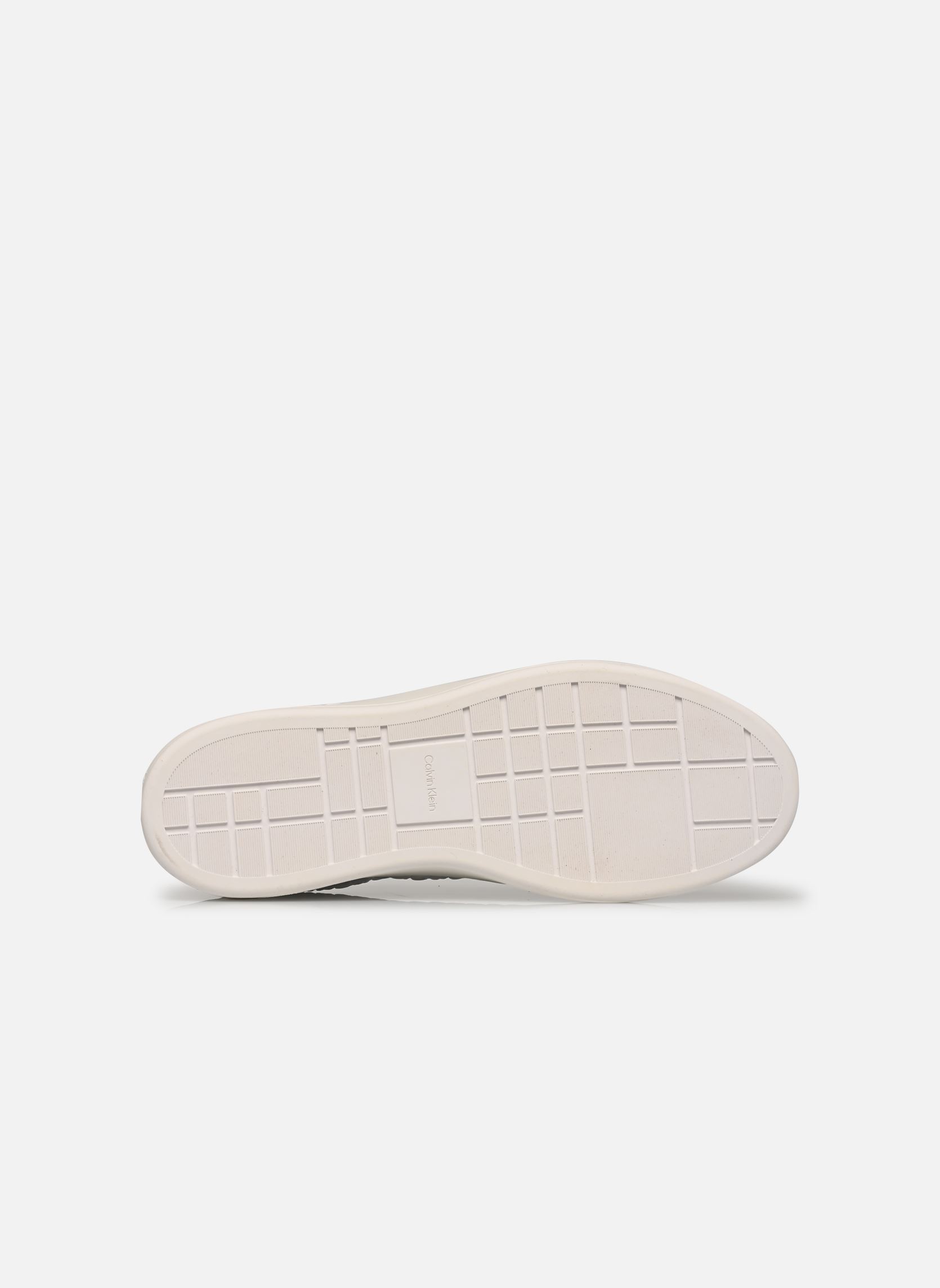 Sneakers BASKET LACE UP LTH AOP dames wit Calvin Klein Sneakers BASKET LACE UP LTH AOP dames wit BRIGHT WHITE