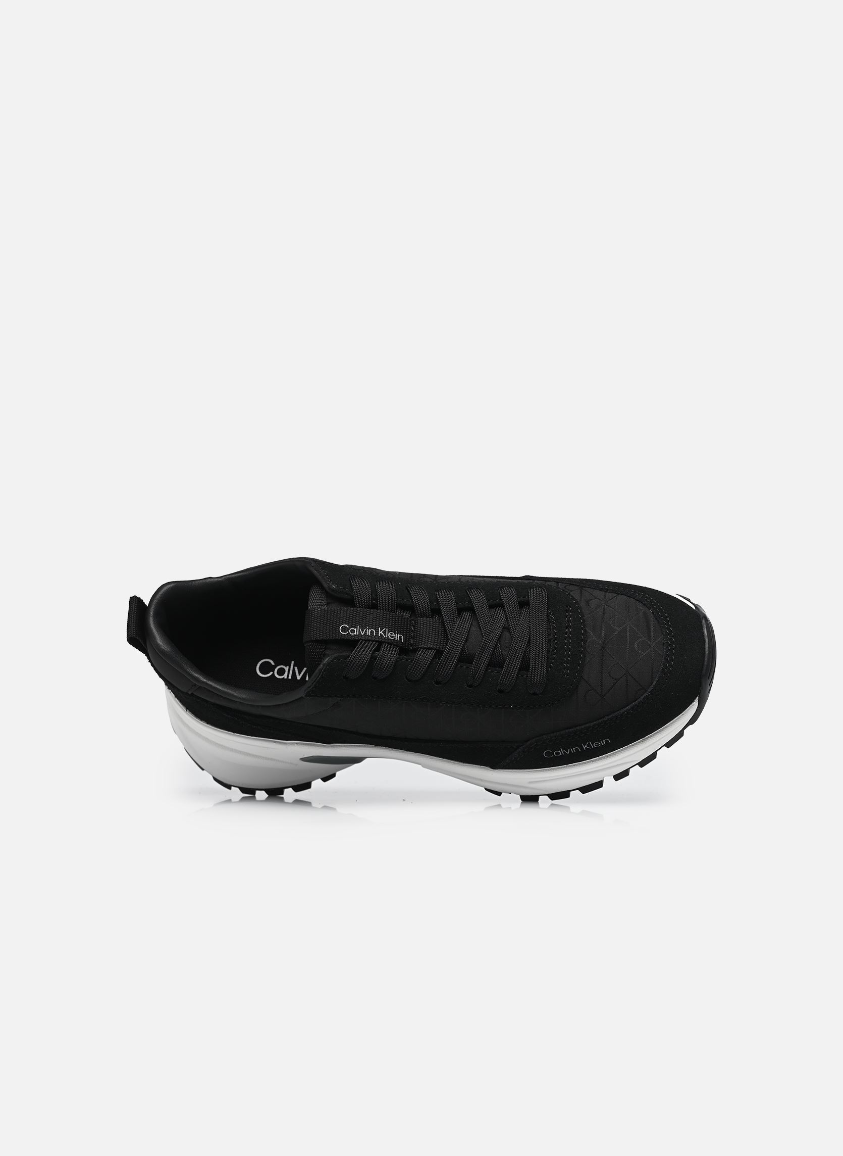 Sneakers HIKE RUNNER CASUAL NY-SU AOP WN donna nero Calvin Klein Sneakers HIKE RUNNER CASUAL NY-SU AOP WN donna nero BLACK/GRANITE ROAD