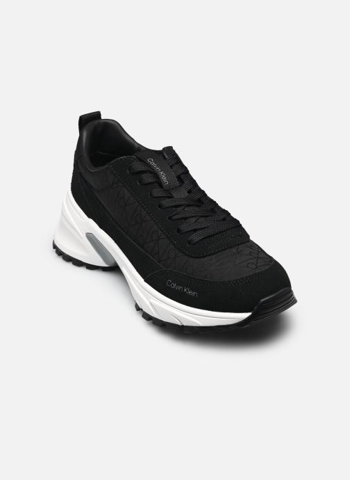 Calvin Klein Sneaker HIKE RUNNER CASUAL NY-SU AOP WN damen schwarz