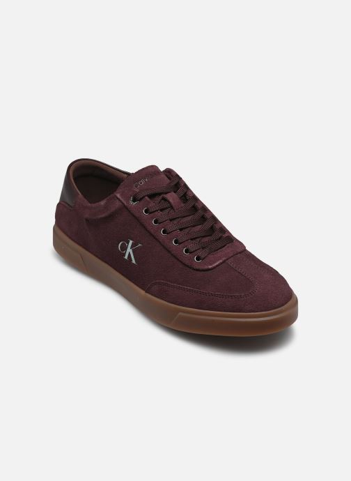 Baskets LOW PRO CUPS LACE UP SUE MIX MG femme bordeaux