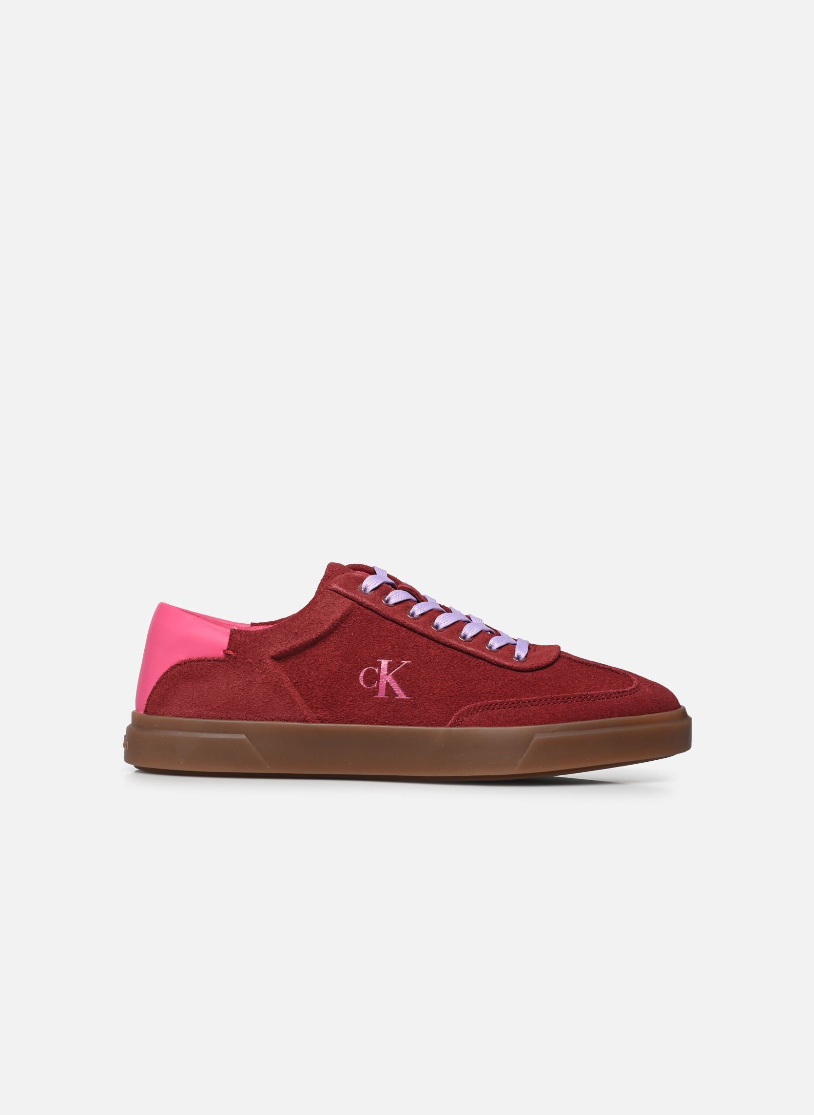 Sneakers LOW PRO CUPS LACE UP SUE MIX MG dames rood Calvin Klein Sneakers LOW PRO CUPS LACE UP SUE MIX MG dames rood NEW MAROON/PINK YARROW/PASTEL