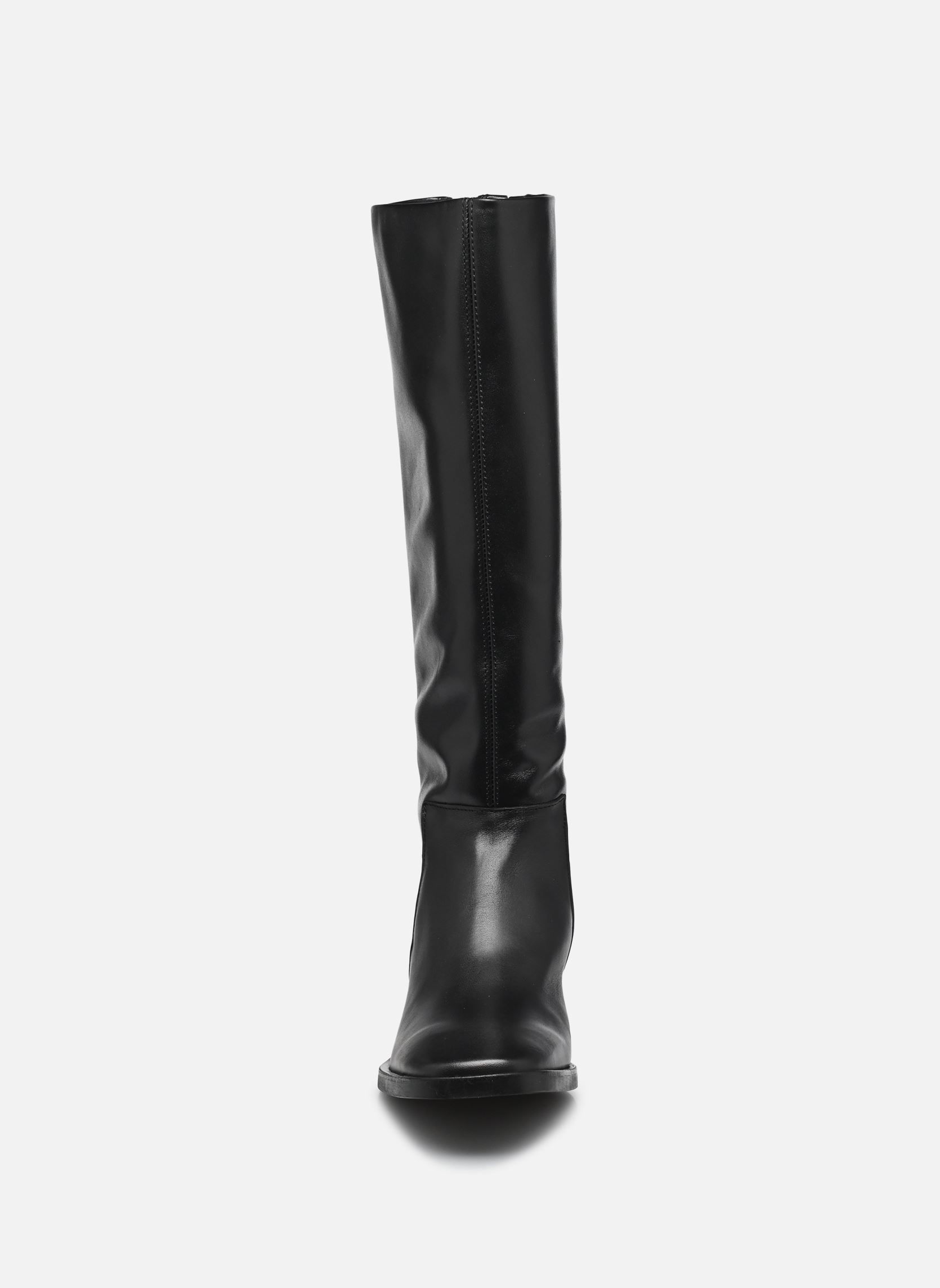 Laarzen BLOCK HEEL KNEE BOOT LTH dames zwart Calvin Klein Laarzen BLOCK HEEL KNEE BOOT LTH dames zwart BLACK