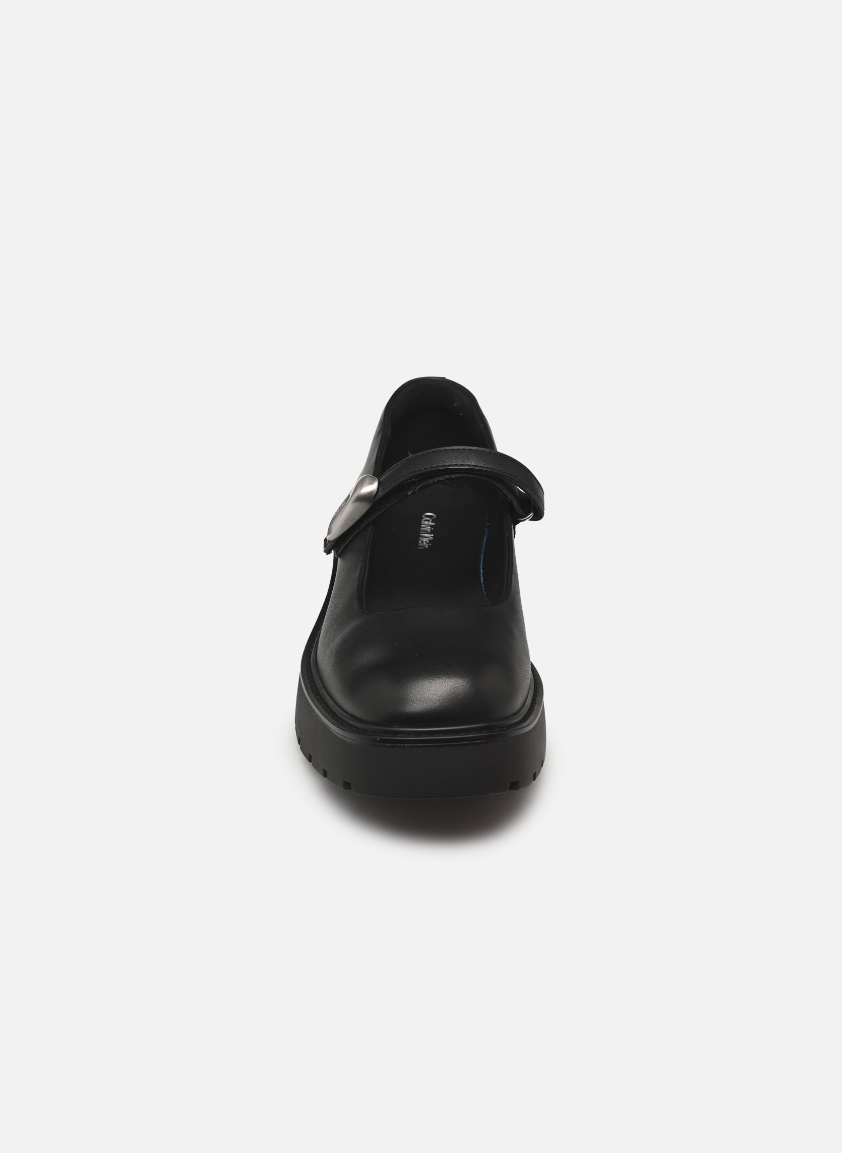 Klassische Ballerinas CHUNKY LOAFER MJ LTH HW damen schwarz Calvin Klein Klassische Ballerinas CHUNKY LOAFER MJ LTH HW damen schwarz BLACK