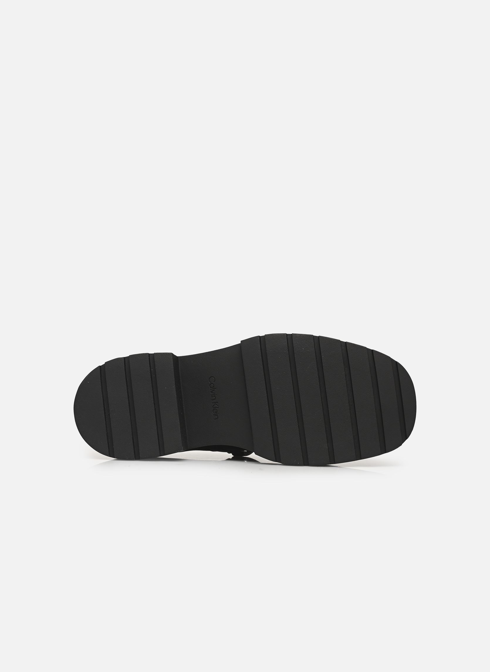 Klassische Ballerinas CHUNKY LOAFER MJ LTH HW damen schwarz Calvin Klein Klassische Ballerinas CHUNKY LOAFER MJ LTH HW damen schwarz BLACK