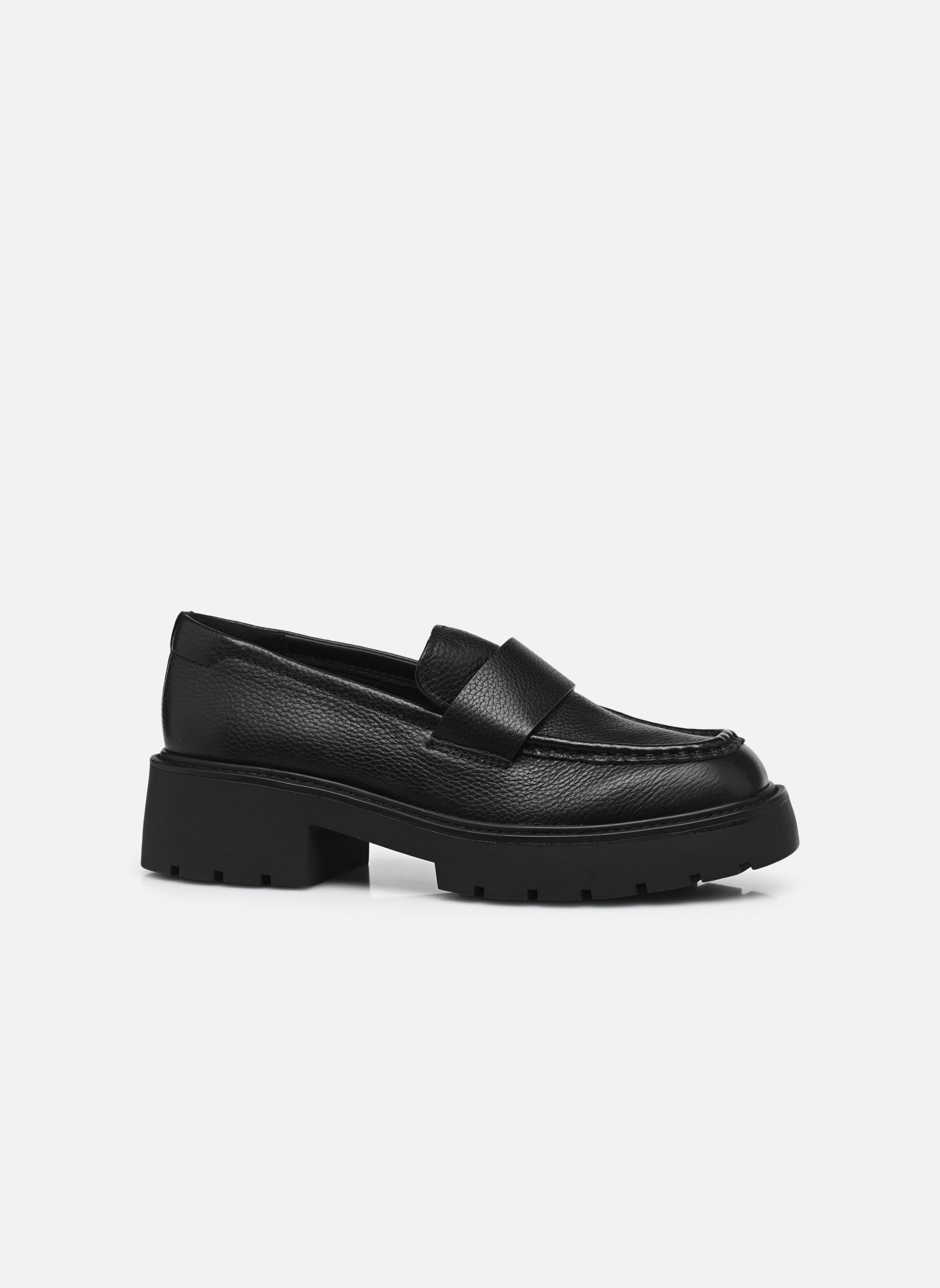 Mocassins CHUNKY LOAFER LTH femme noir Calvin Klein Mocassins CHUNKY LOAFER LTH femme noir BLACK