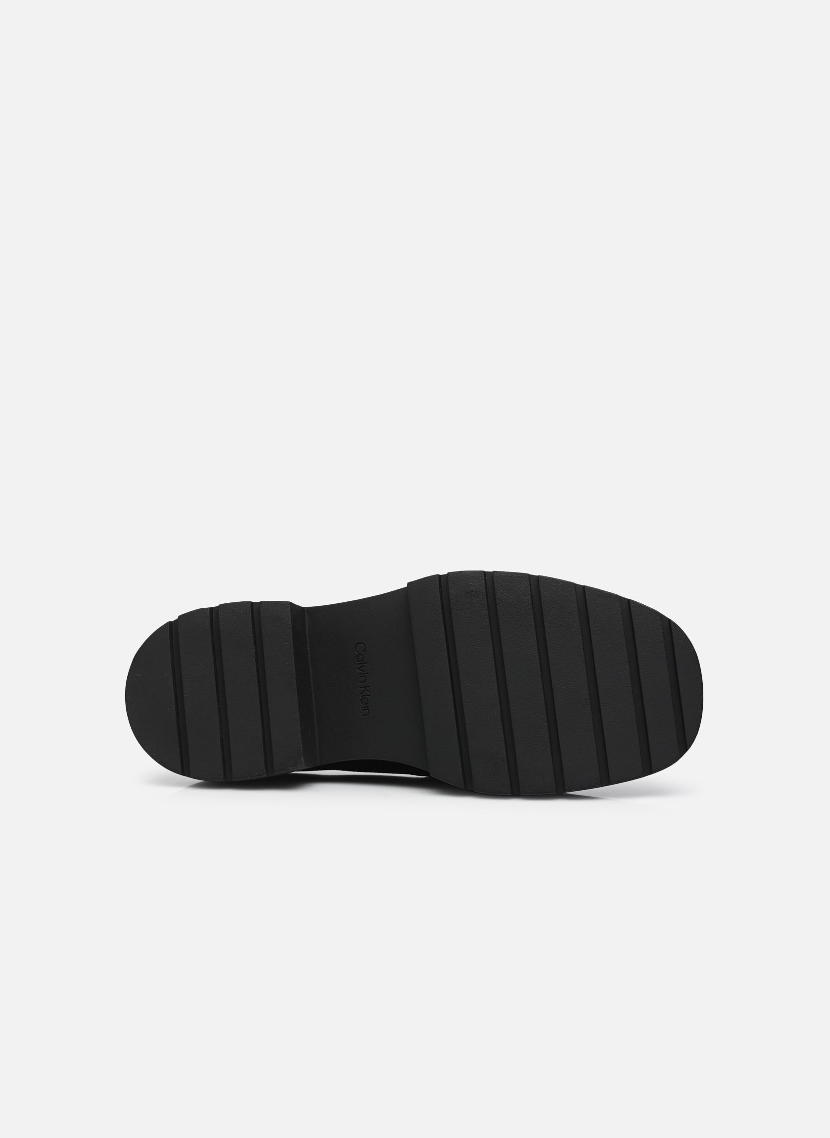Mocassins CHUNKY LOAFER LTH femme noir Calvin Klein Mocassins CHUNKY LOAFER LTH femme noir BLACK