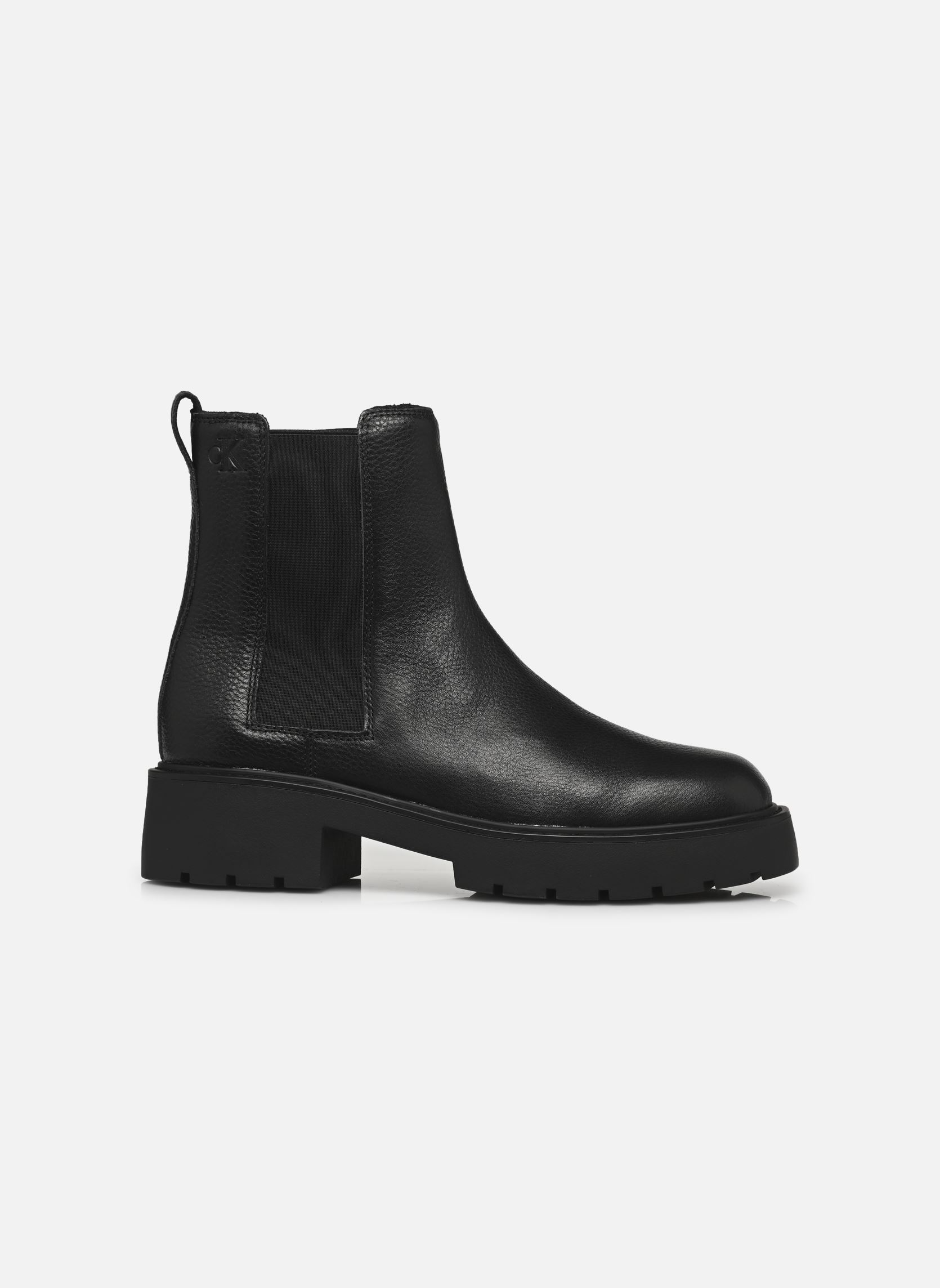Bottines et boots CHUNKY CHELSEA BOOT LTH femme noir Calvin Klein Bottines et boots CHUNKY CHELSEA BOOT LTH femme noir BLACK