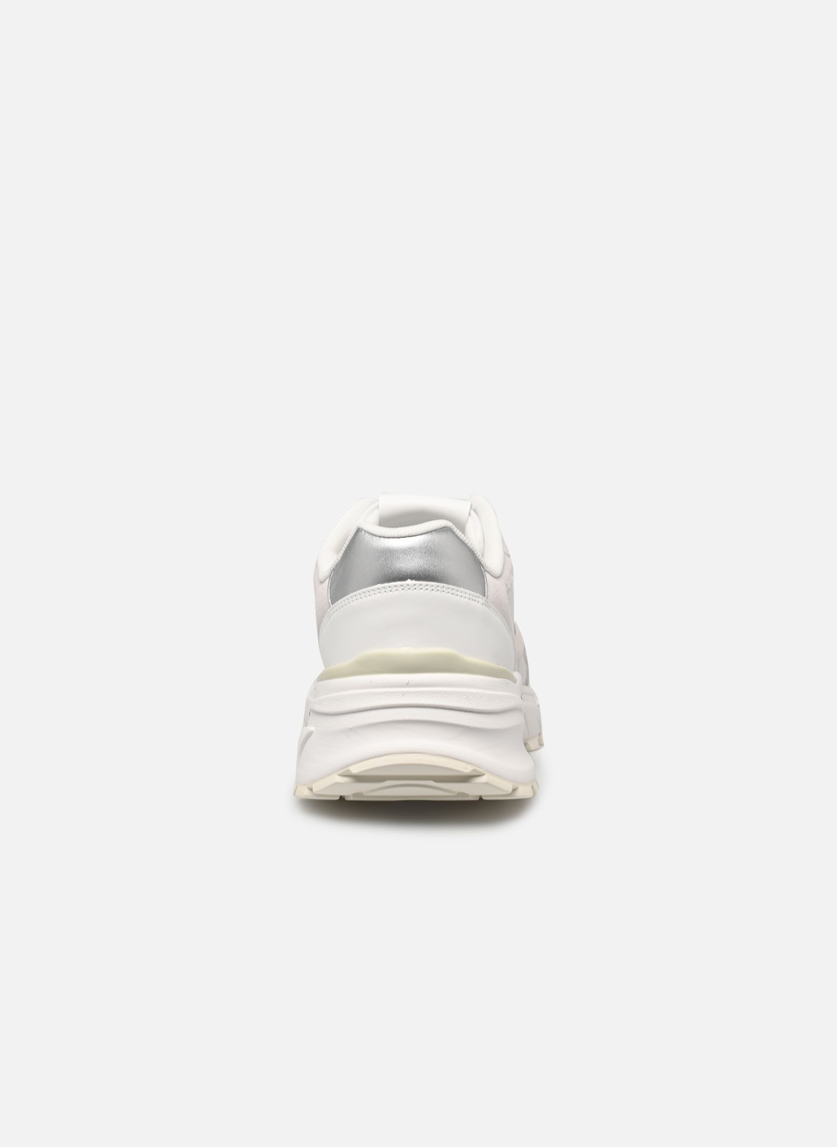 Sneaker HIKE RUNNER MESH MIX MET MG damen weiß Calvin Klein Sneaker HIKE RUNNER MESH MIX MET MG damen weiß BRIGHT WHITE/SILVER