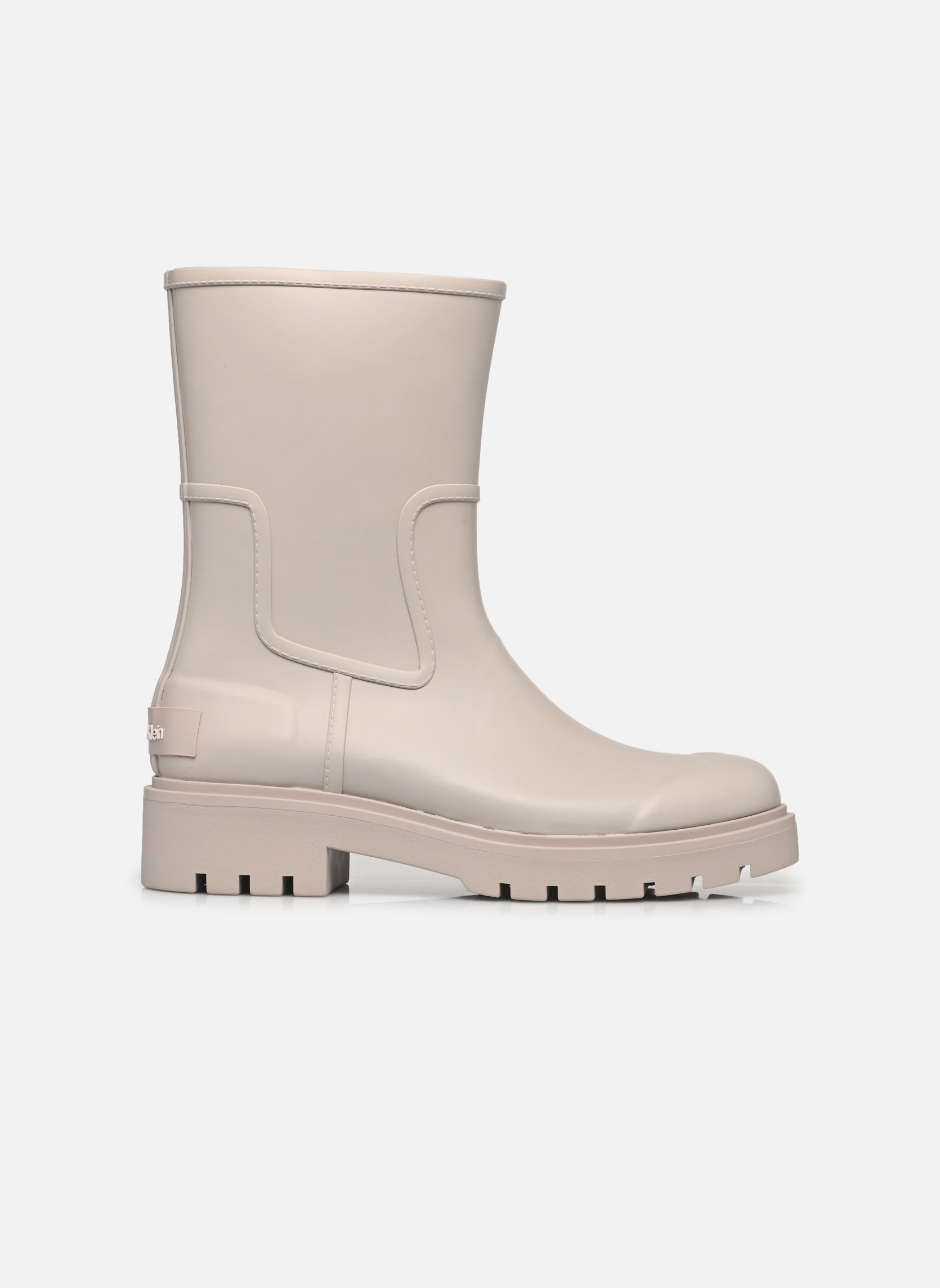 Gummistiefel MID RAINBOOT RUBBER damen beige Calvin Klein Gummistiefel MID RAINBOOT RUBBER damen beige CHATEAU
