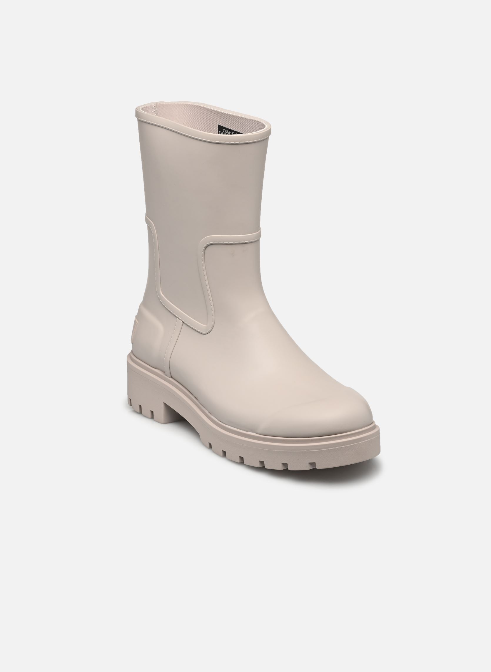 Bottes Calvin Klein MID RAINBOOT RUBBER pour Femme