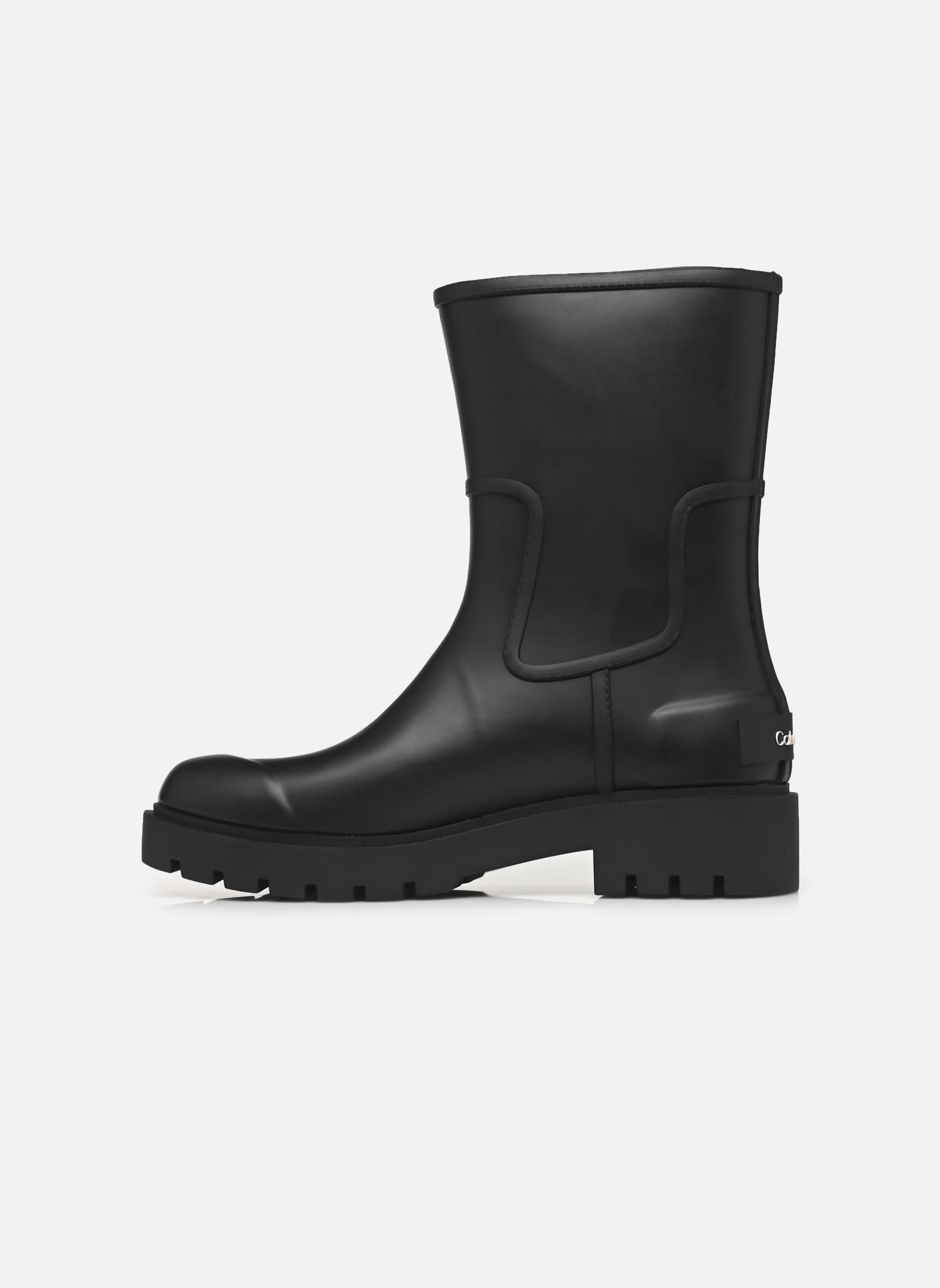 Gummistiefel MID RAINBOOT RUBBER damen schwarz Calvin Klein Gummistiefel MID RAINBOOT RUBBER damen schwarz CK BLACK