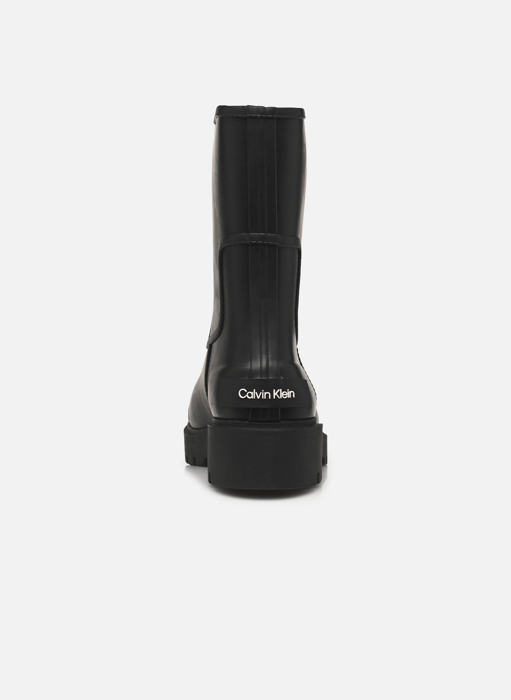 Gummistiefel MID RAINBOOT RUBBER damen schwarz Calvin Klein Gummistiefel MID RAINBOOT RUBBER damen schwarz CK BLACK