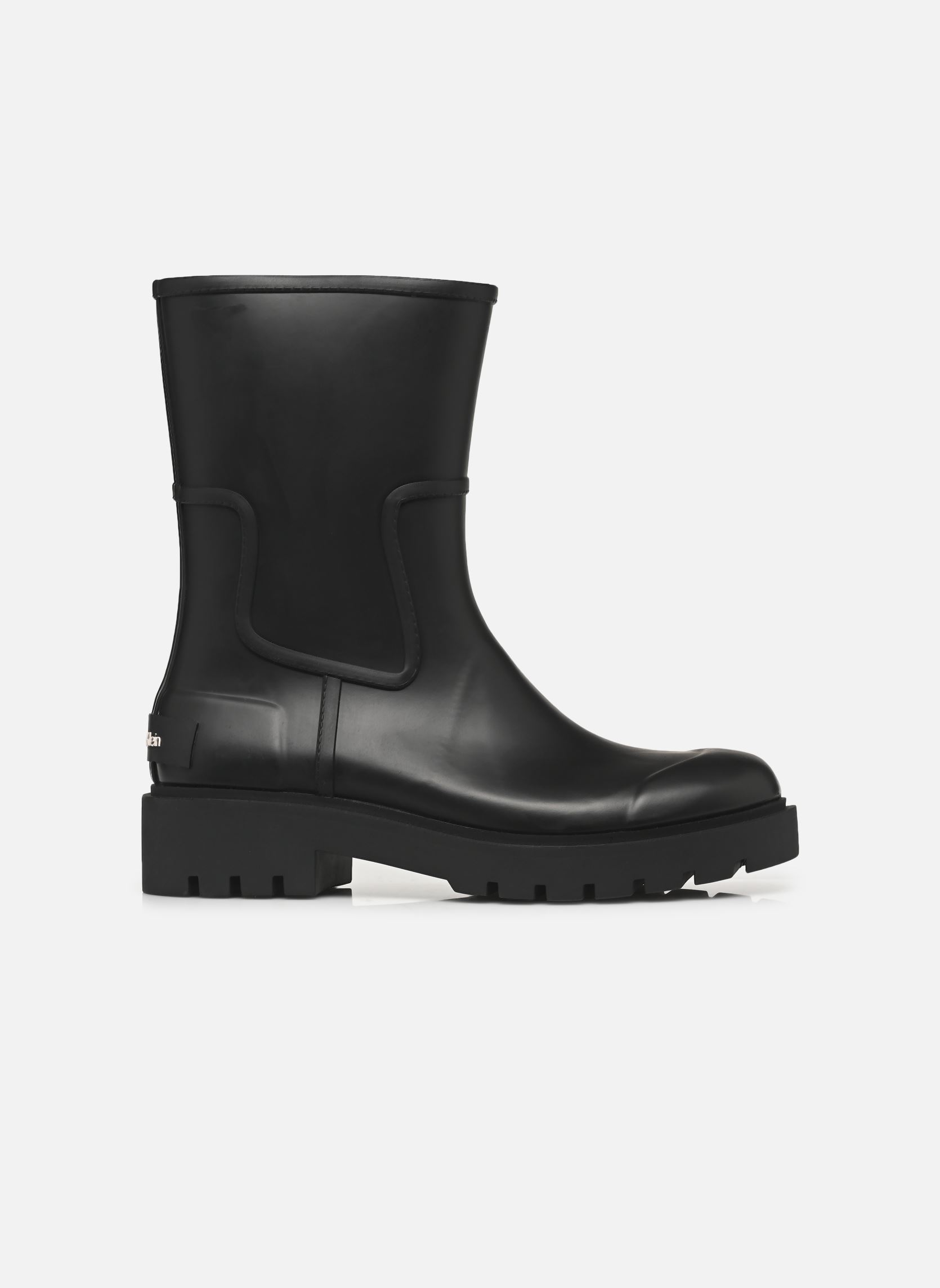 Gummistiefel MID RAINBOOT RUBBER damen schwarz Calvin Klein Gummistiefel MID RAINBOOT RUBBER damen schwarz CK BLACK