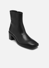 Stiefeletten und Stiefel BLOCK HEEL ZIP BOOT LTH damen schwarz