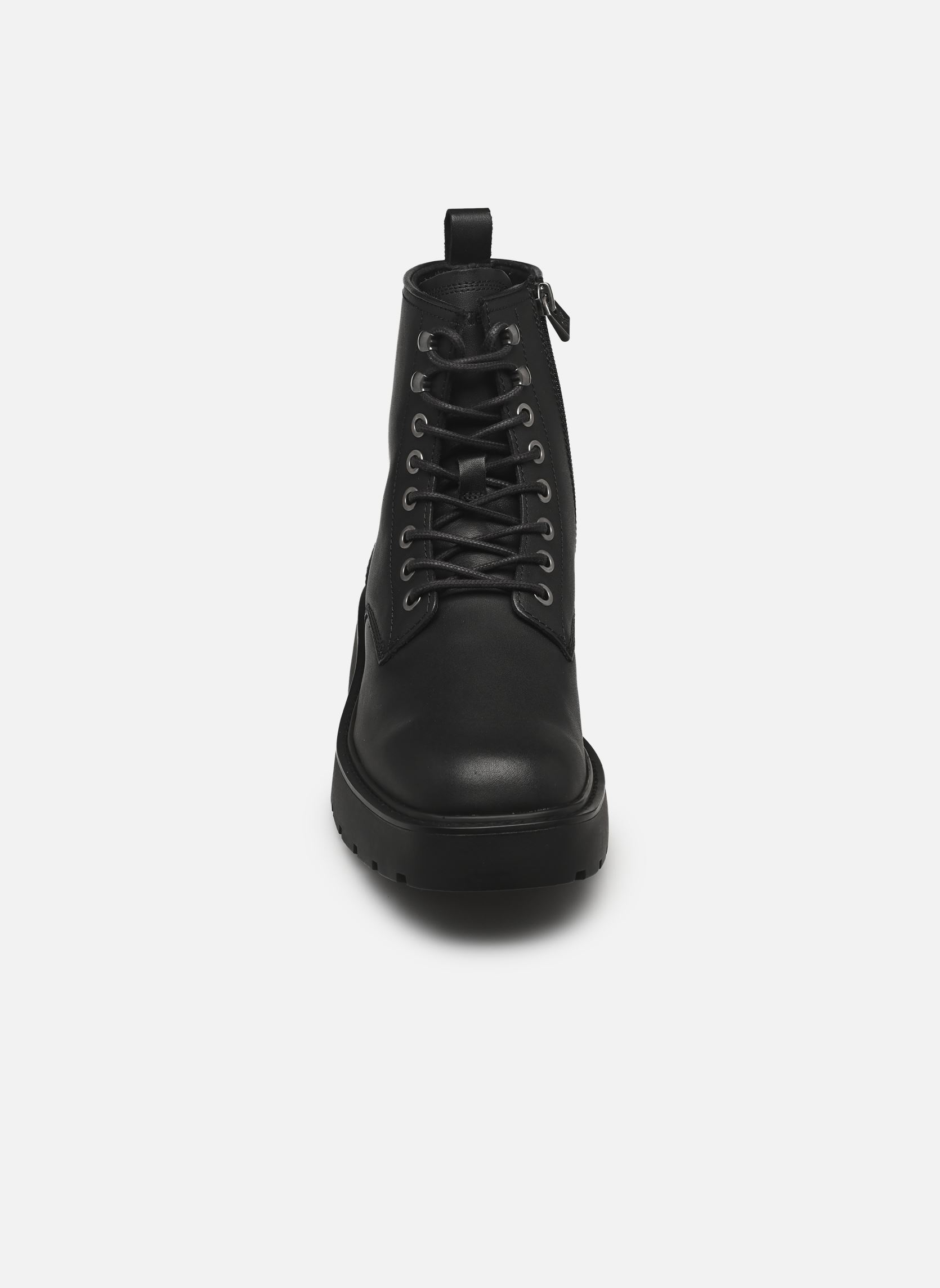 Bottines à lacets CHUNKY LACE UP ZIP BOOT femme noir Calvin Klein Bottines à lacets CHUNKY LACE UP ZIP BOOT femme noir CK BLACK