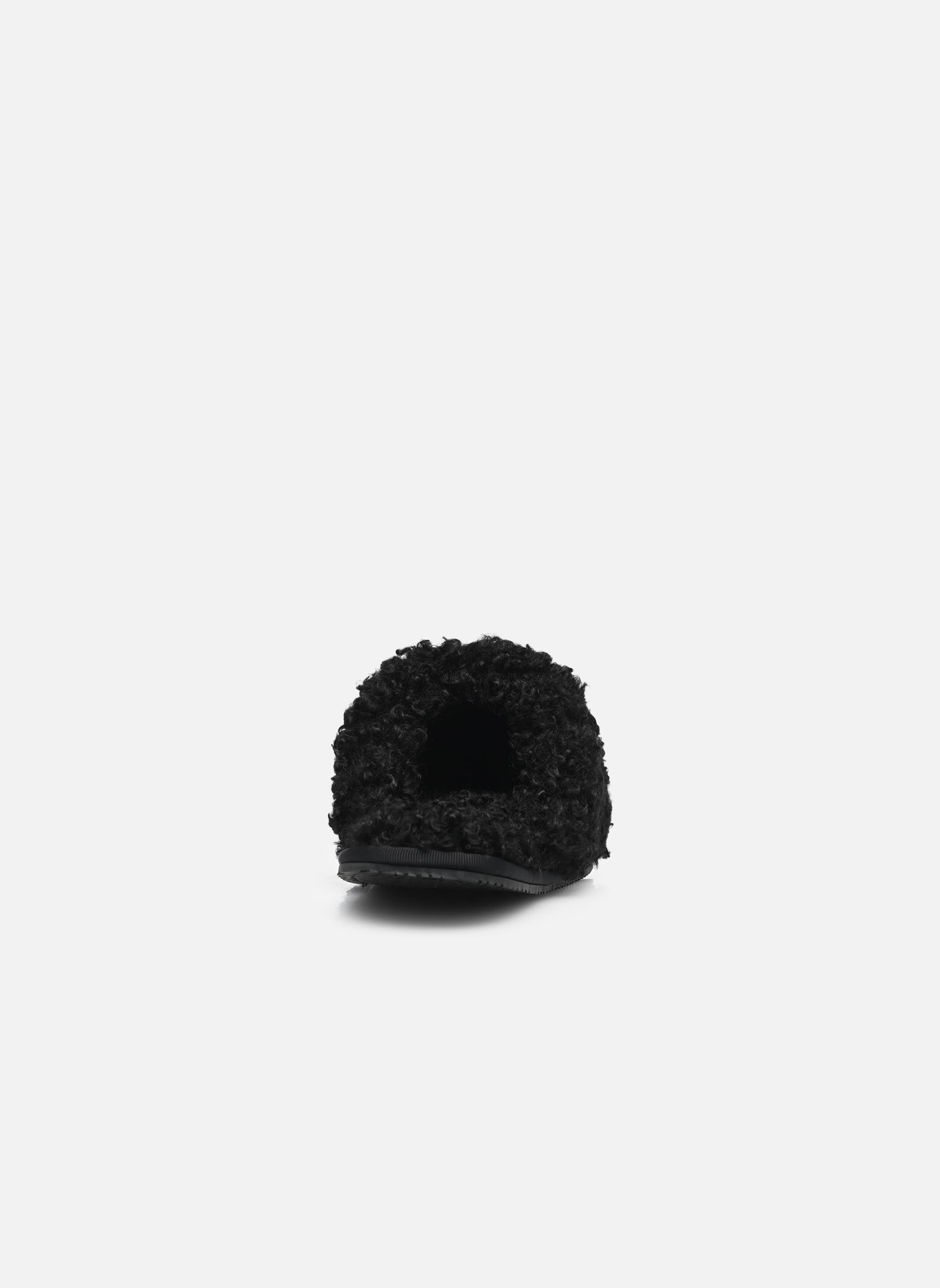 Chaussons CLOSE SLIPPER FUR femme noir Calvin Klein Chaussons CLOSE SLIPPER FUR femme noir BLACK