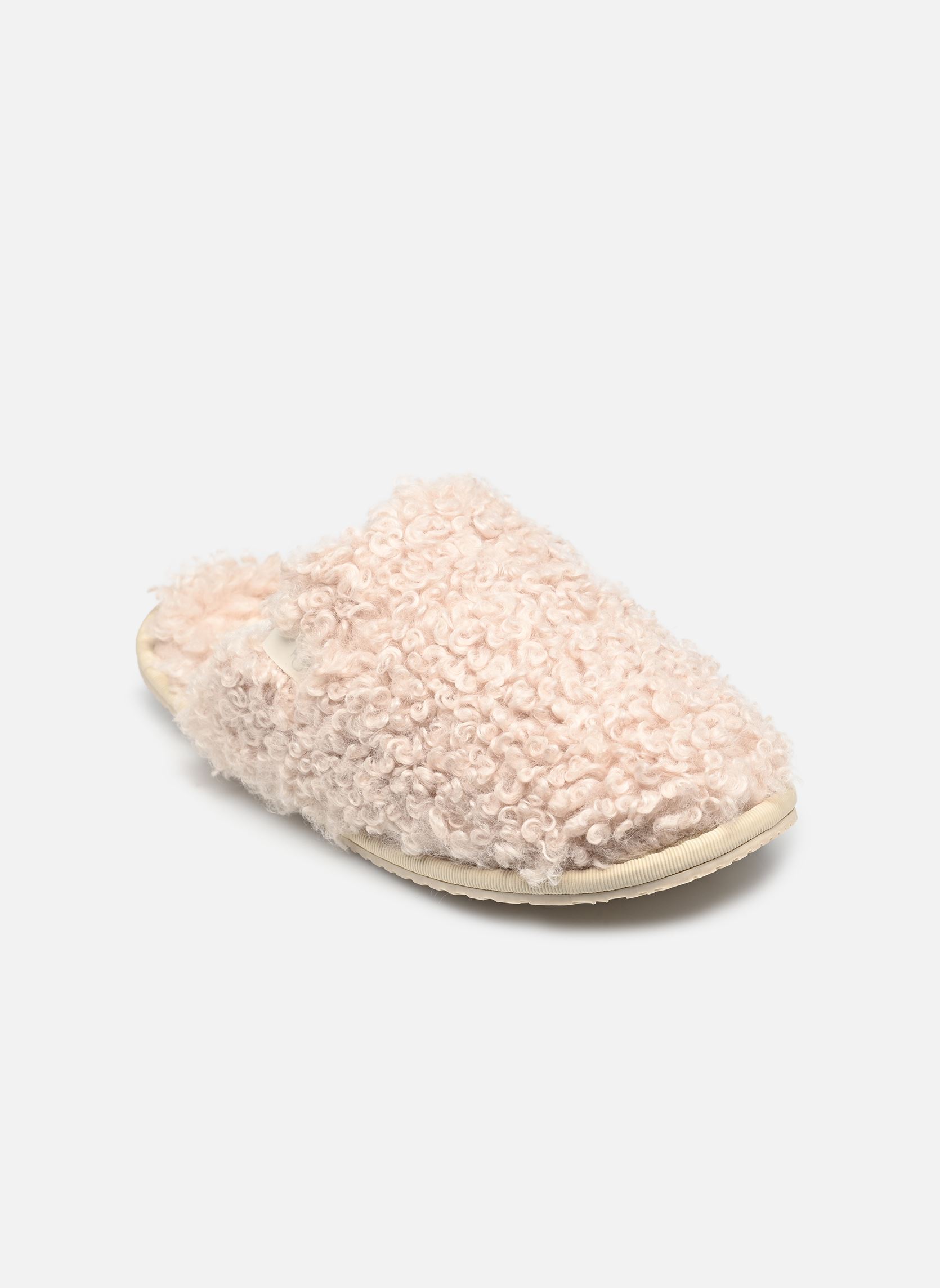 Chaussons Calvin Klein CLOSE SLIPPER FUR pour Femme - vue 2