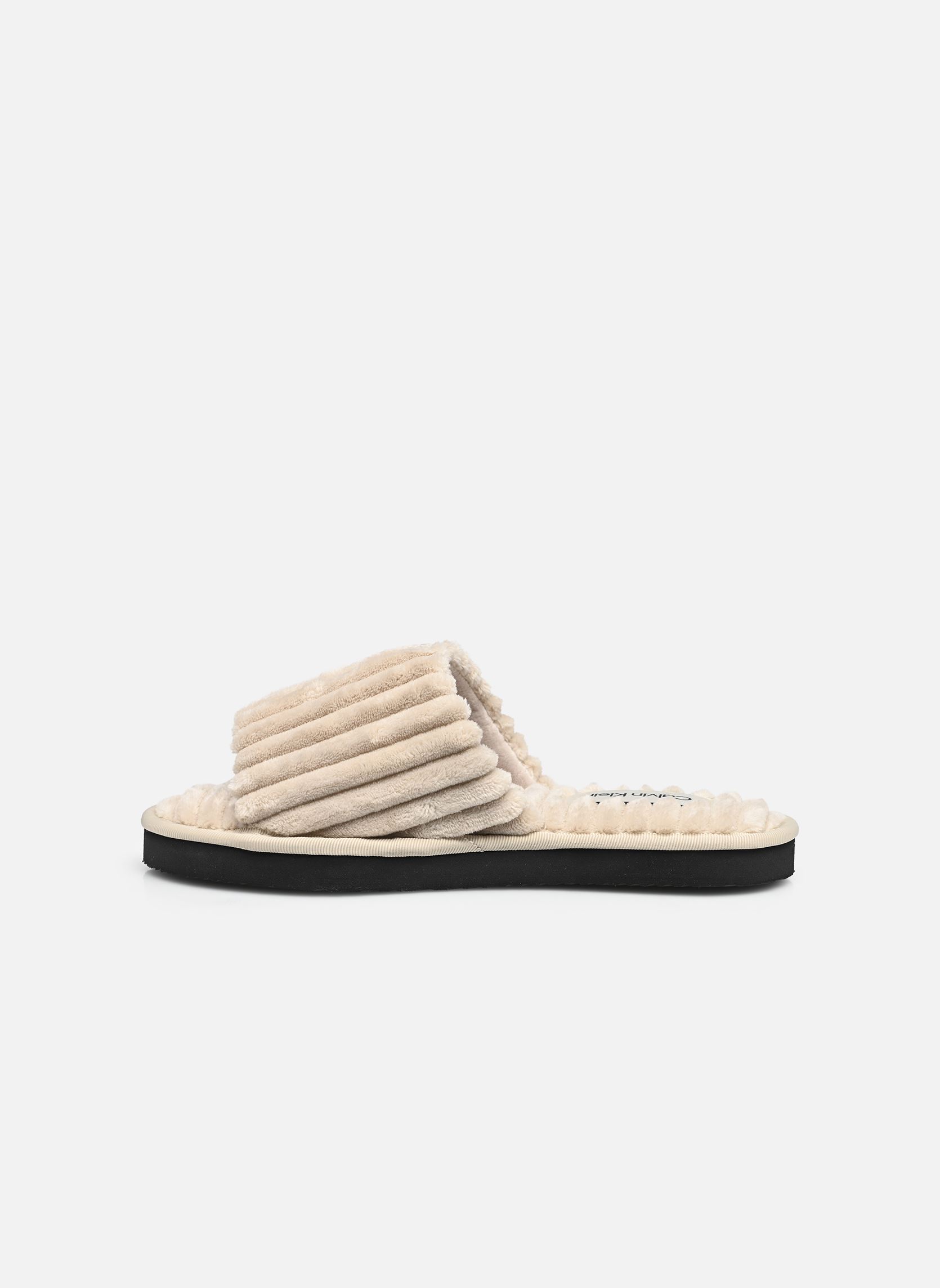 Strandsandalen CORDURY SLIPPER damen beige Calvin Klein Strandsandalen CORDURY SLIPPER damen beige OYSTER GRAY