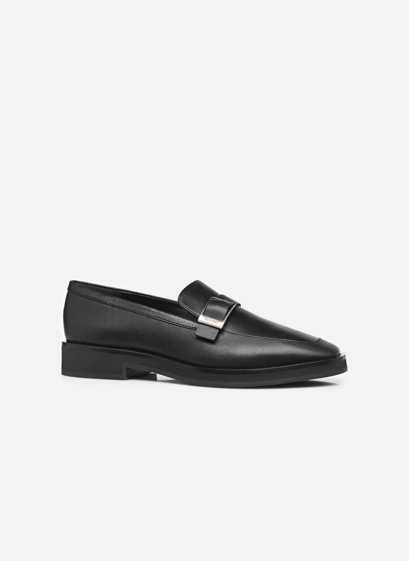 Mocassins FORMAL LOAFER LTH HW femme noir Calvin Klein Mocassins FORMAL LOAFER LTH HW femme noir PVH BLACK