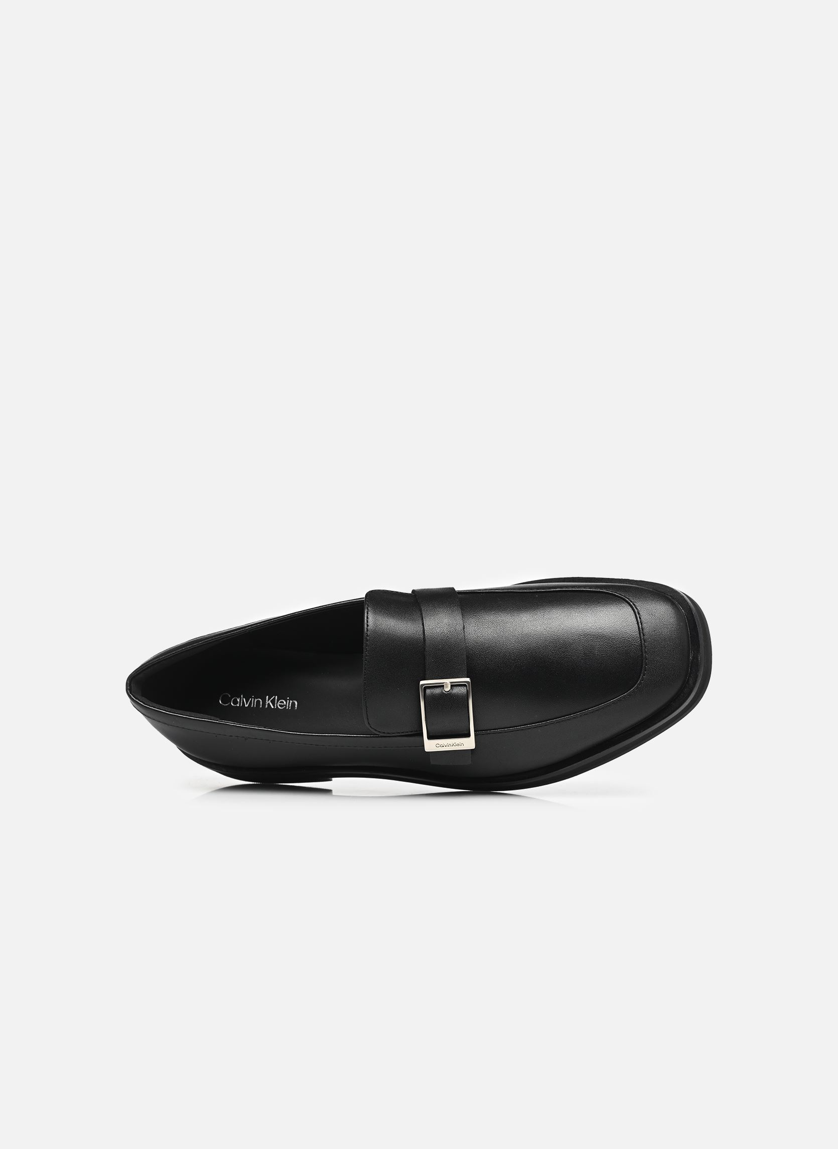 Mocassins FORMAL LOAFER LTH HW femme noir Calvin Klein Mocassins FORMAL LOAFER LTH HW femme noir PVH BLACK