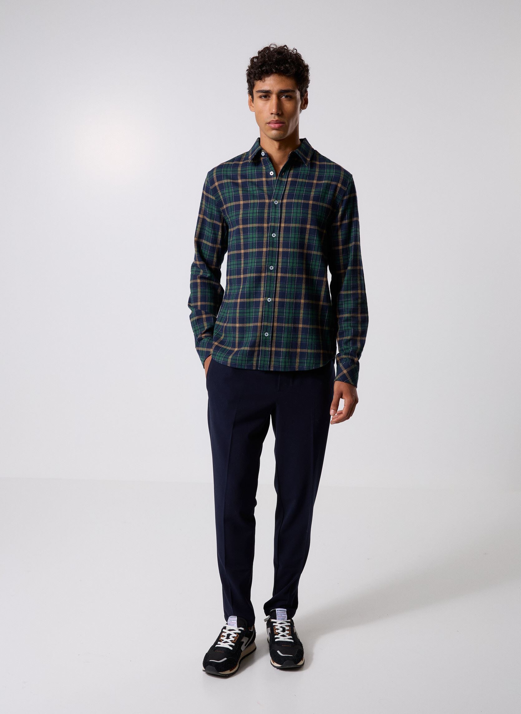 Hemden CHETARTAN herren blau Marvin&Co Hemden CHETARTAN herren blau Sky captain