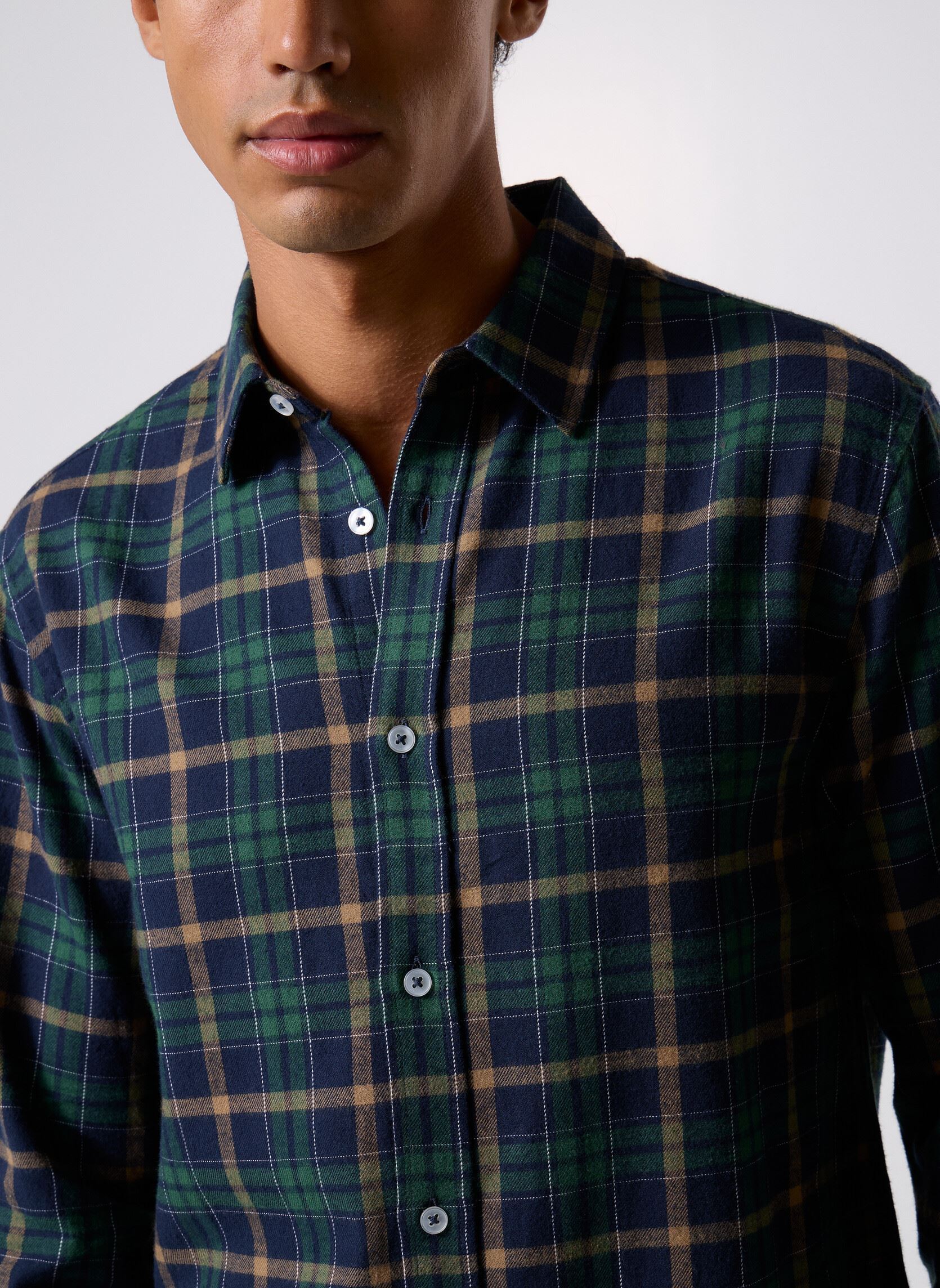 Hemden CHETARTAN herren blau Marvin&Co Hemden CHETARTAN herren blau Sky captain