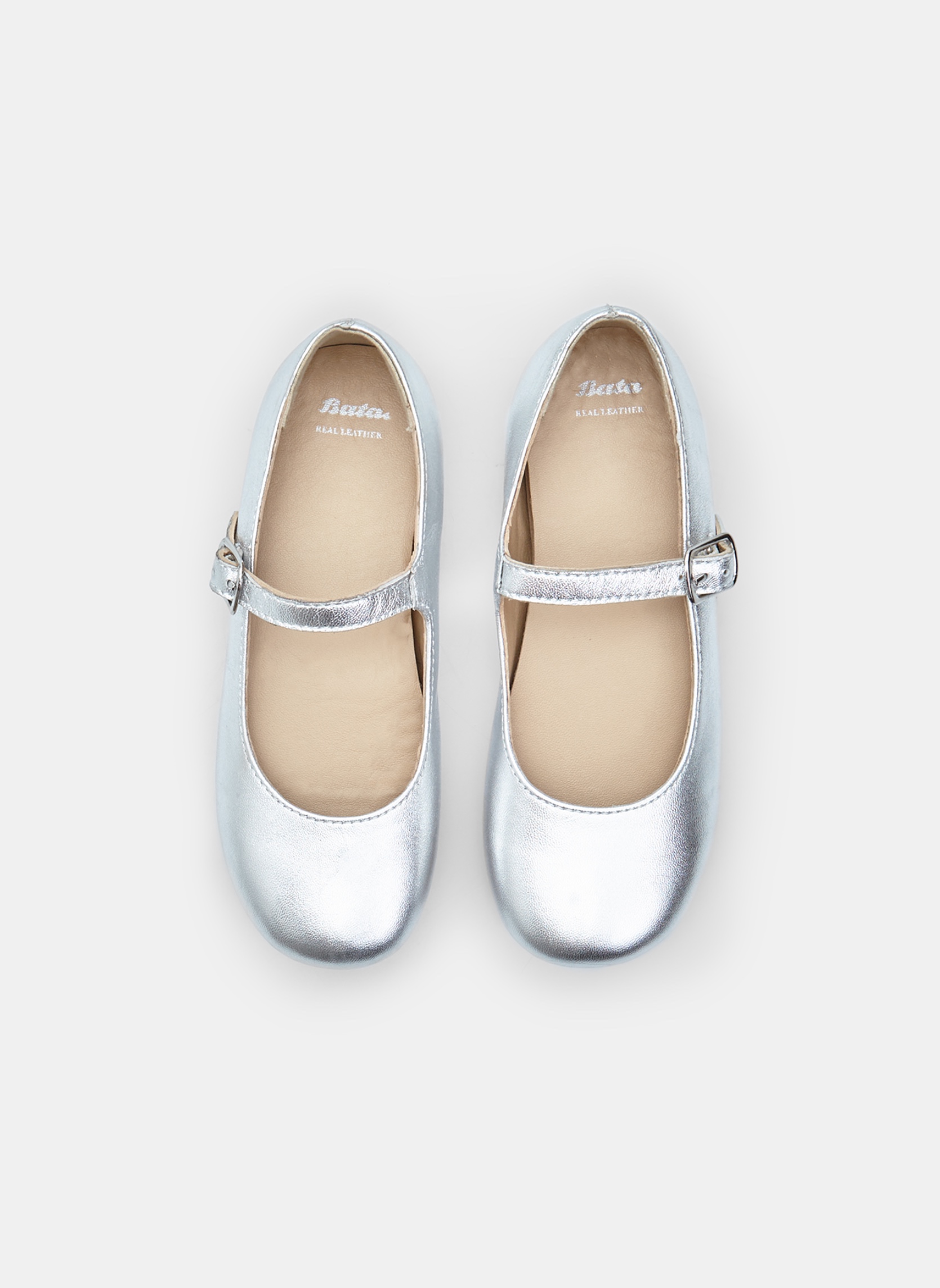 Ballerines 3241229 fille argent Bata Ballerines 3241229 fille argent Argent