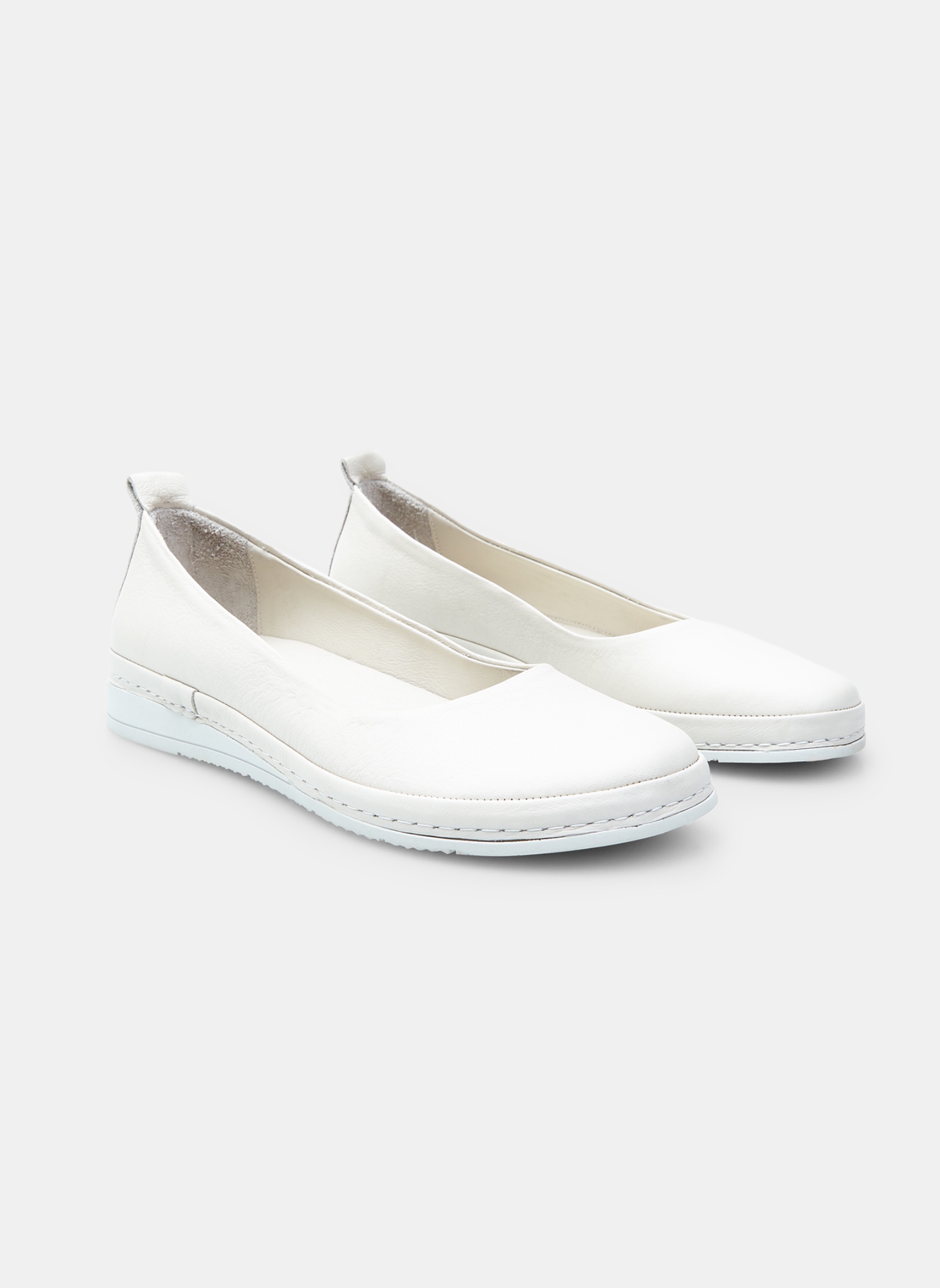 Ballerines classiques 5441453 femme blanc Bata Ballerines classiques 5441453 femme blanc Blanc