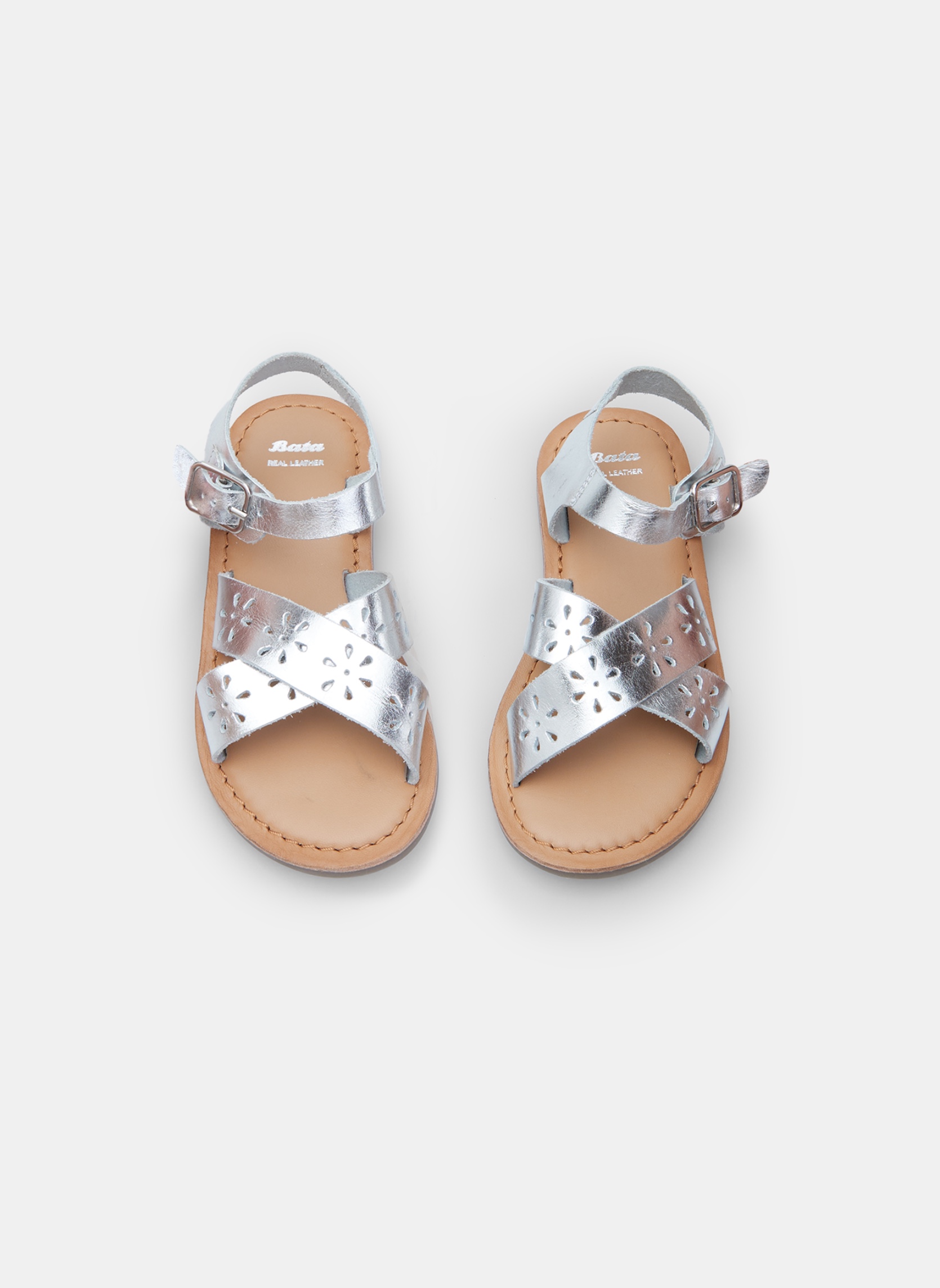Sandales 2641324 fille argent Bata Sandales 2641324 fille argent Argent