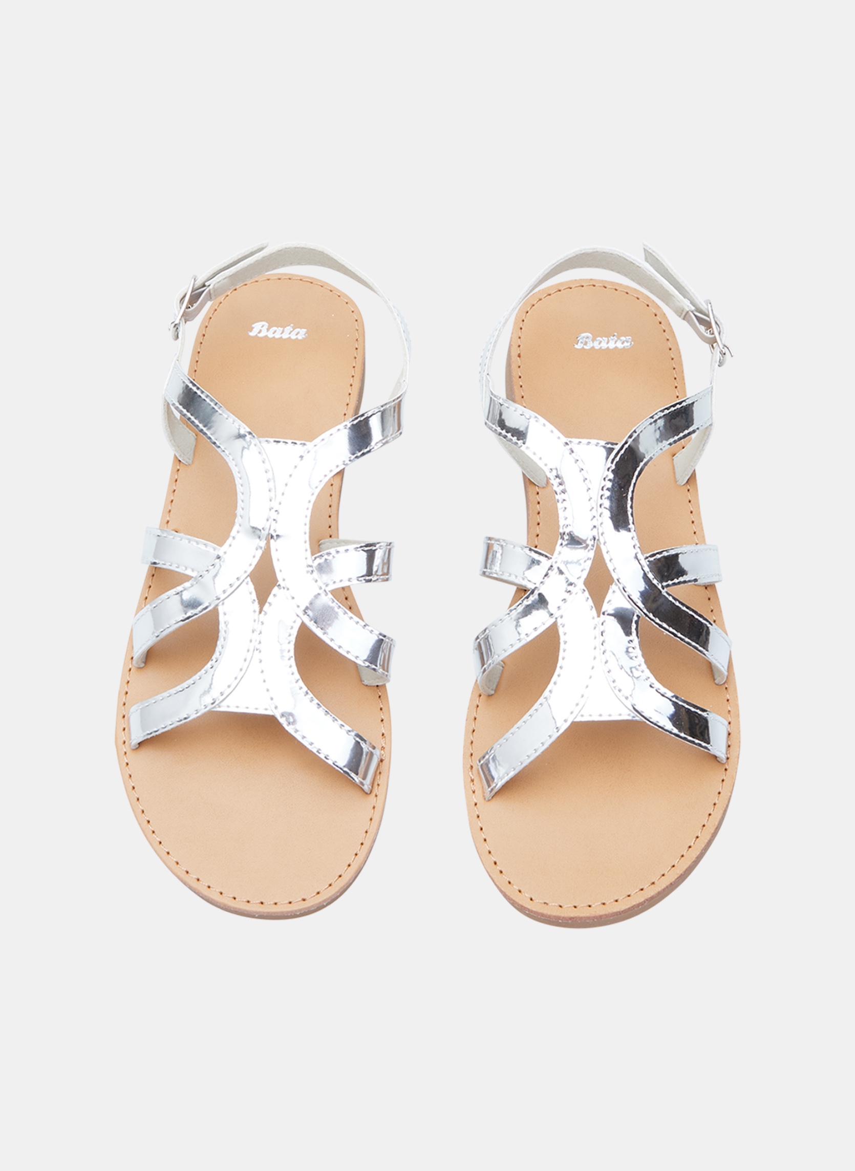 Sandales 3611319 fille argent Bata Sandales 3611319 fille argent Argent