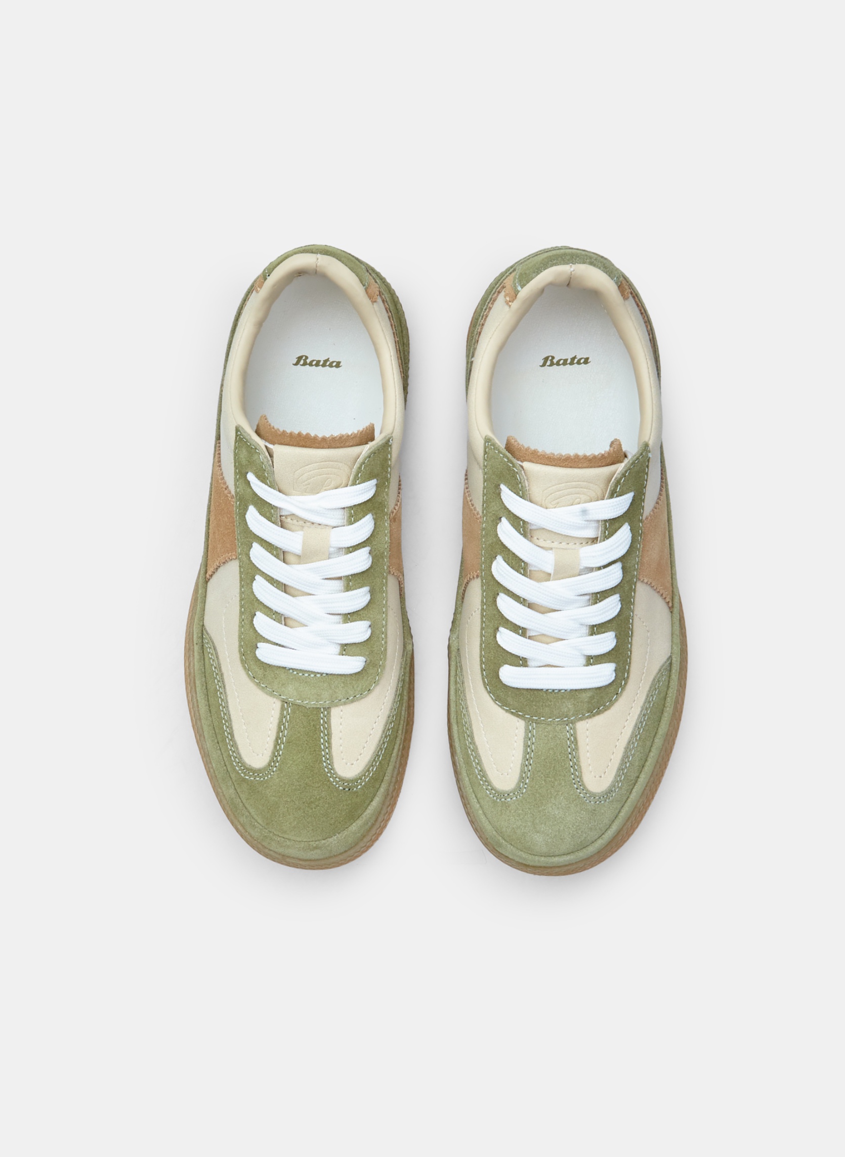 Baskets basses 5437583 femme vert Bata Baskets basses 5437583 femme vert Vert