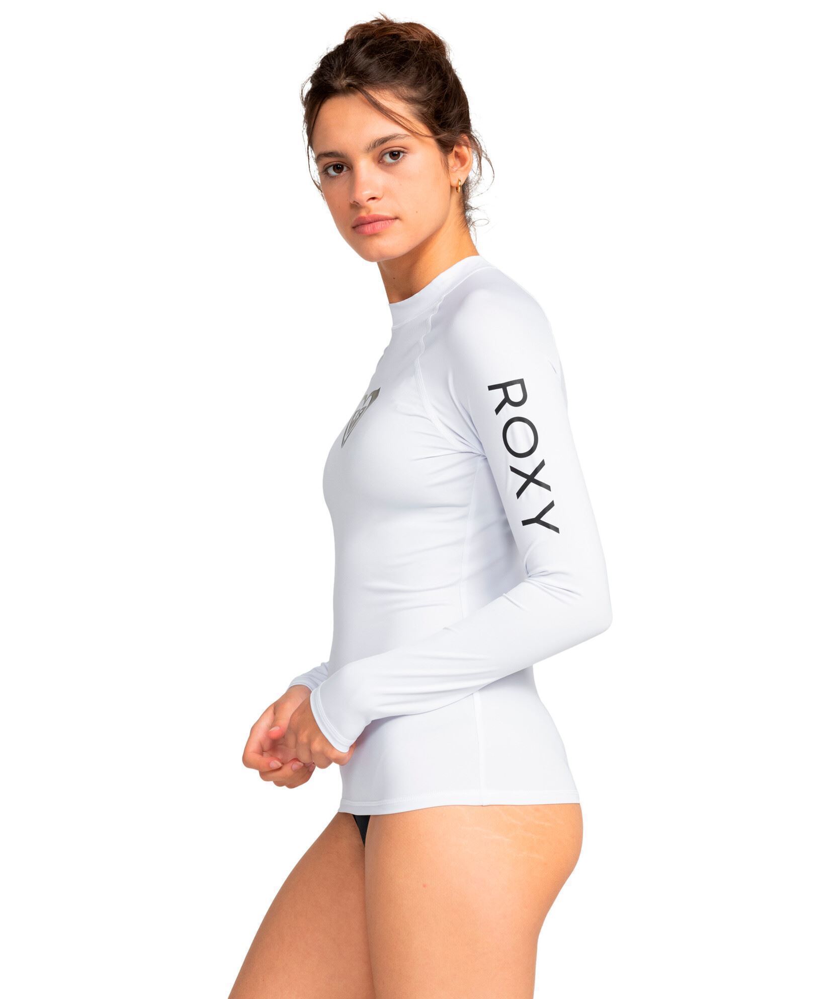 Langarm-T-Shirts WHOLE HEARTED L damen weiß Roxy Langarm-T-Shirts WHOLE HEARTED L damen weiß WBB0