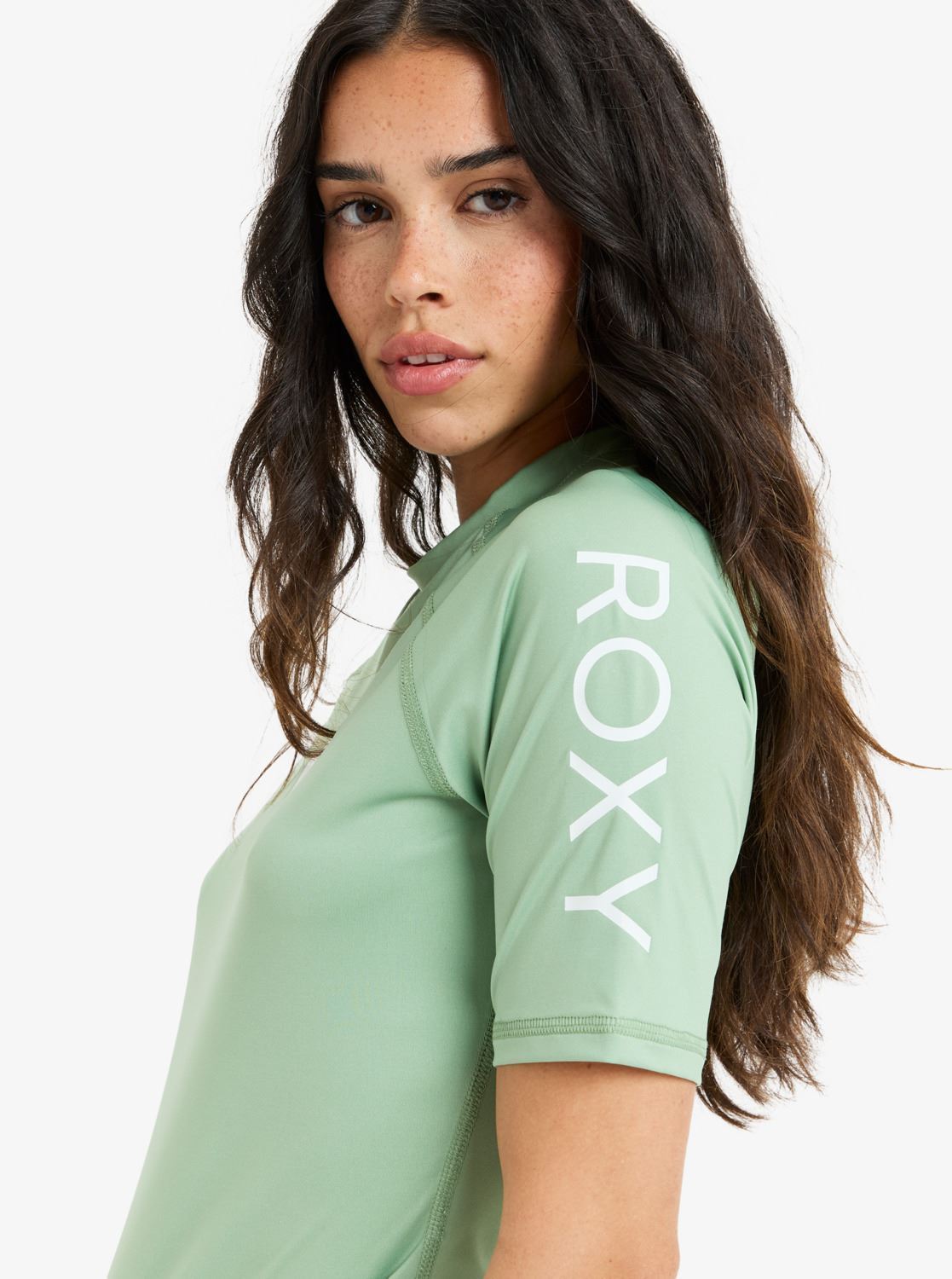 Tee-shirts manches courtes WHOLE HEARTED S femme vert Roxy Tee-shirts manches courtes WHOLE HEARTED S femme vert ERJWR03548-GHZ0