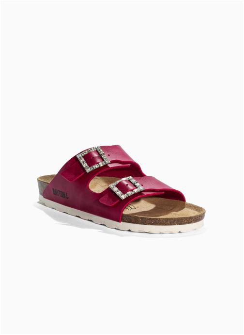 Bayton Mules STRASS ATLAS femme rose