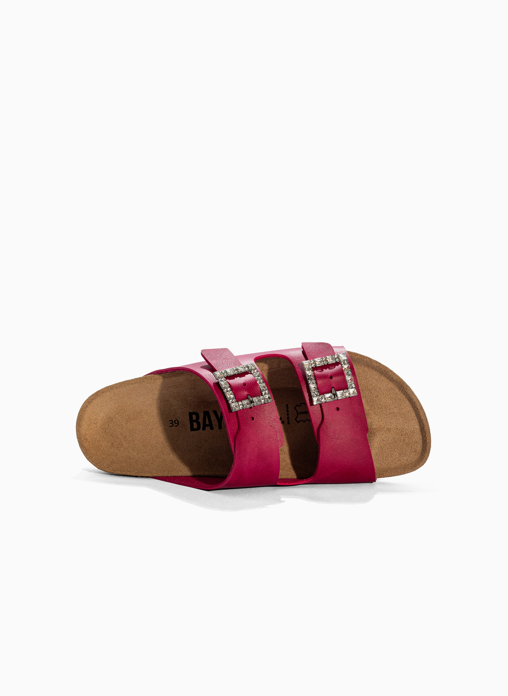 Mules STRASS ATLAS femme rose Bayton Mules STRASS ATLAS femme rose Fuchsia