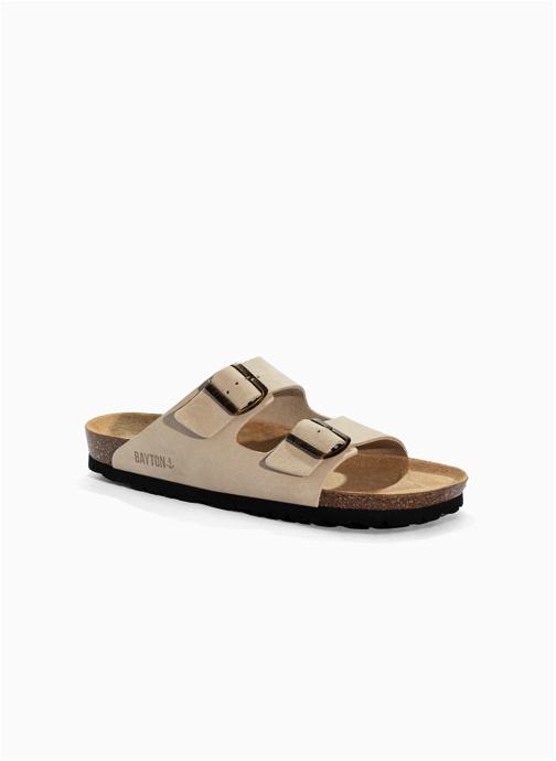 Bayton Mules en cuir suédé ATLAS homme beige