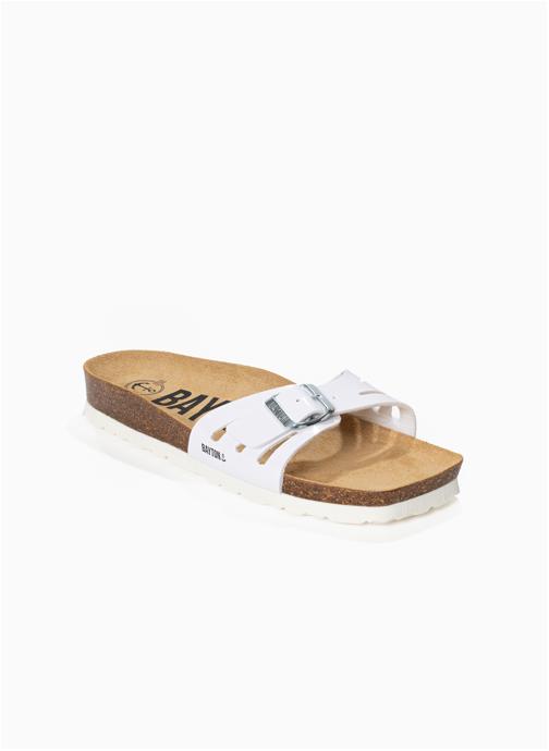 Bayton Mules ATHENA femme blanc