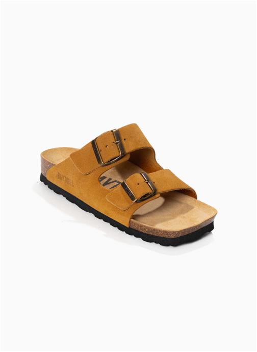 Bayton Mules en cuir suédé ATLAS femme marron