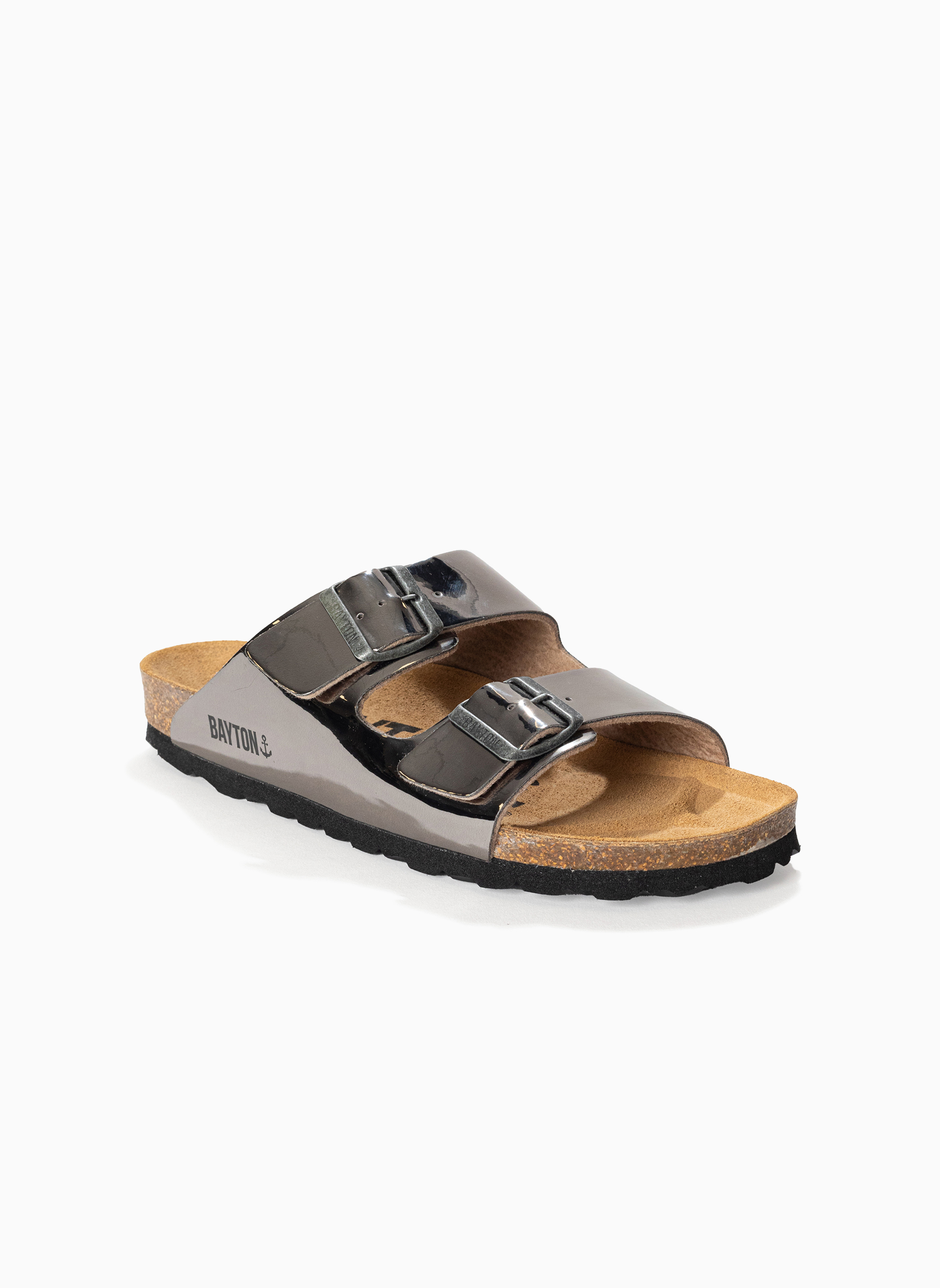 Mules ATLAS femme gris Bayton Mules ATLAS femme gris Gris foncé