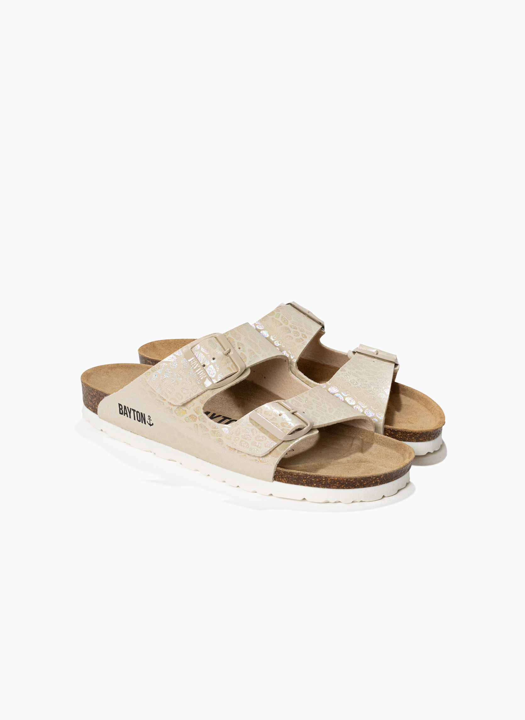 Mules ATLAS femme beige Bayton Mules ATLAS femme beige Beige