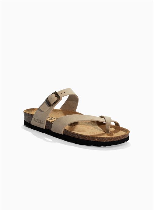 Bayton Mules en cuir suédé DIANE homme beige