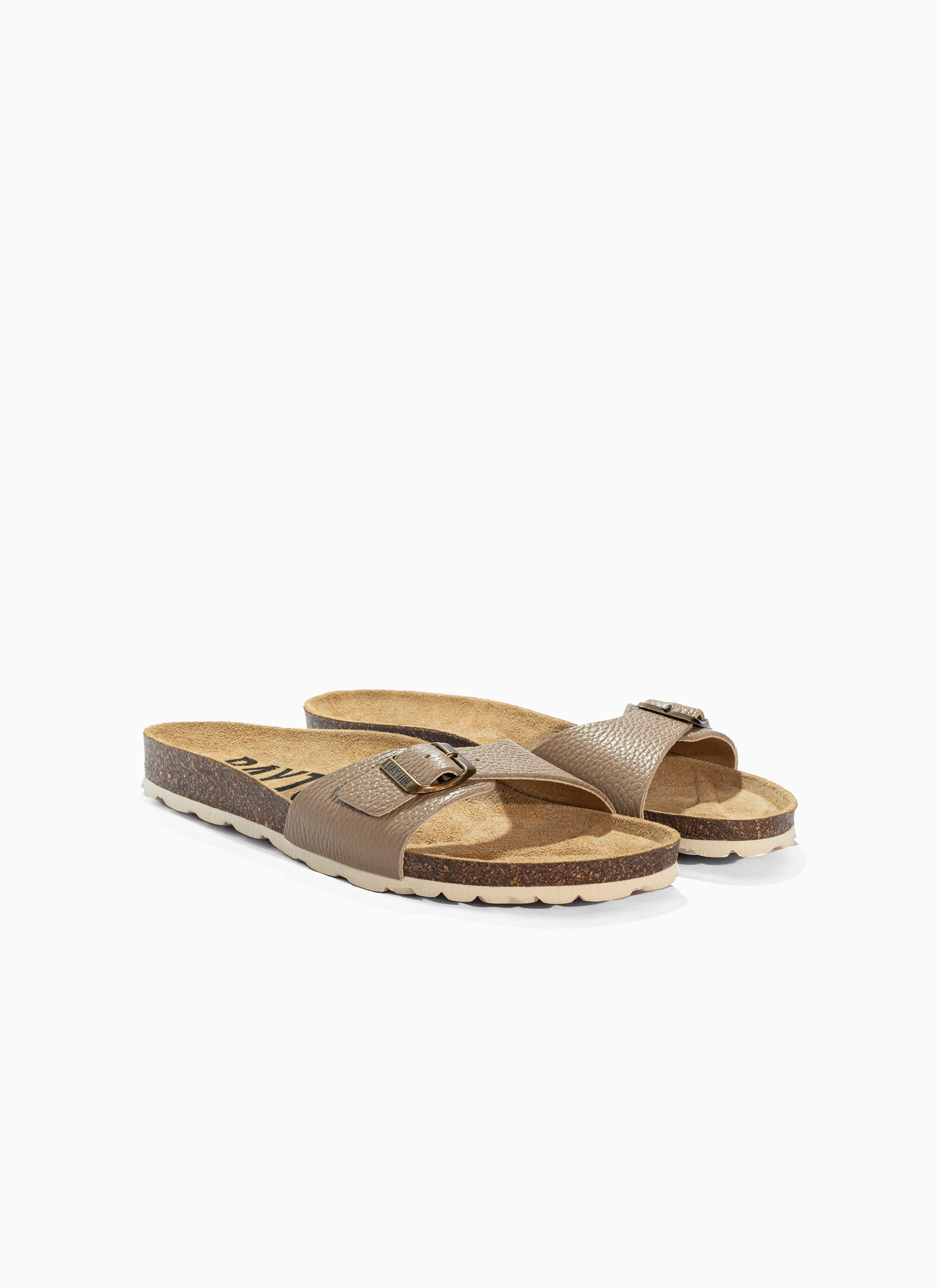 Mules en cuir ZEPHYR homme beige Bayton Mules en cuir ZEPHYR homme beige Beige