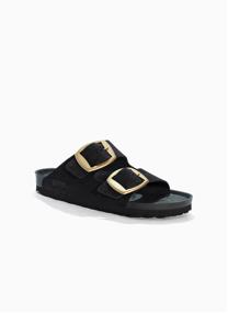 Mules en cuir suédé ALICANTE femme noir