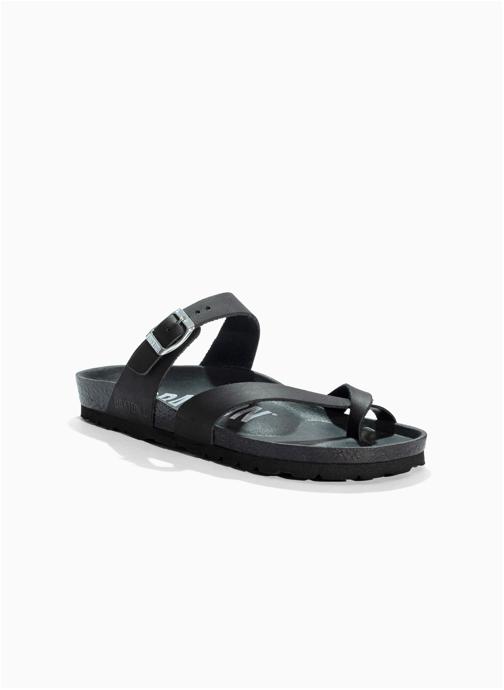 Bayton Mules en cuir DIANE homme noir