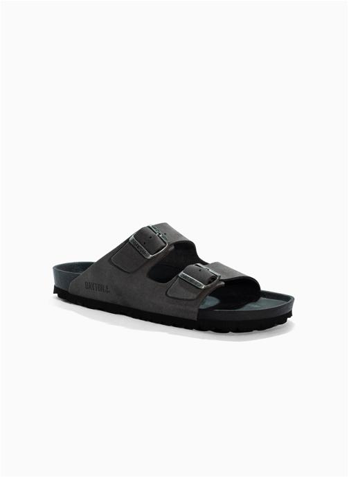 Bayton Mules en cuir suédé ATLAS homme gris
