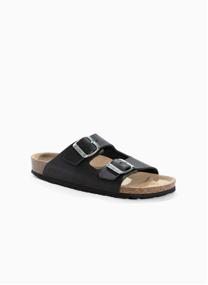 Mules et sabots en cuir ATLAS fille noir Bayton Mules et sabots en cuir ATLAS fille noir Noir