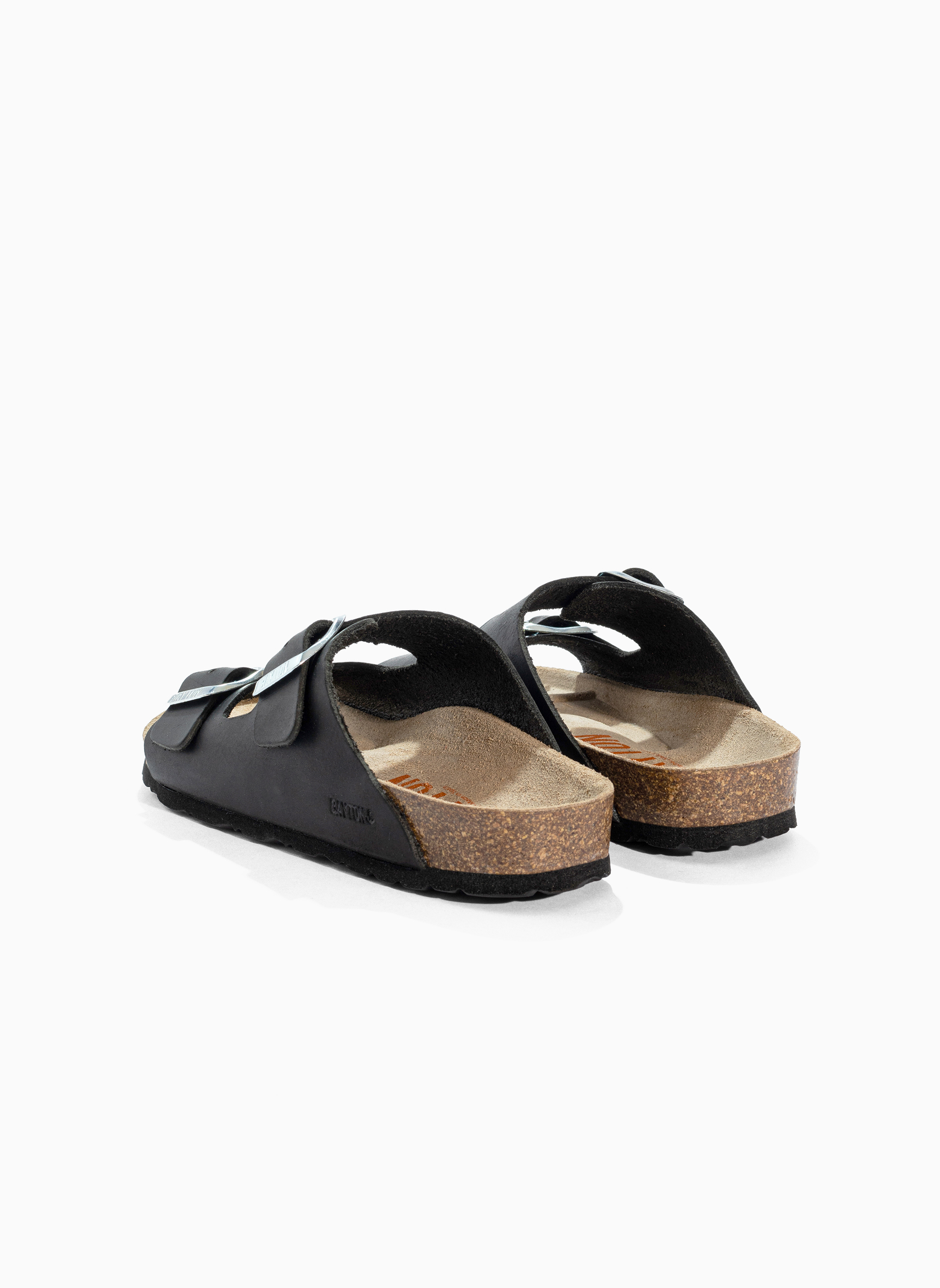 Mules et sabots en cuir ATLAS fille noir Bayton Mules et sabots en cuir ATLAS fille noir Noir
