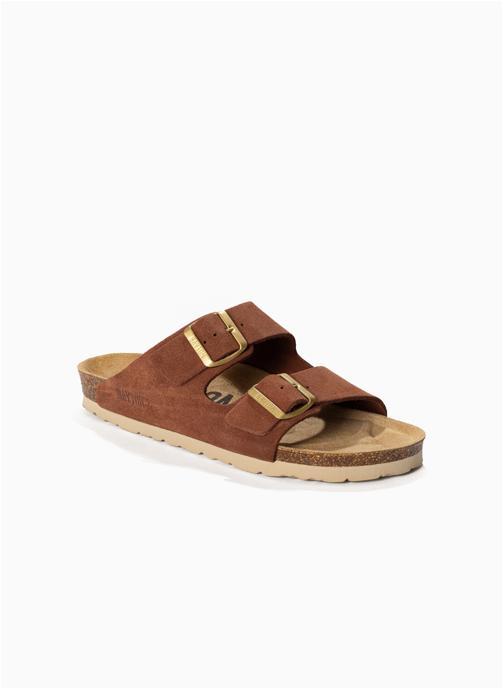 Bayton Mules en cuir suédé ATLAS femme marron