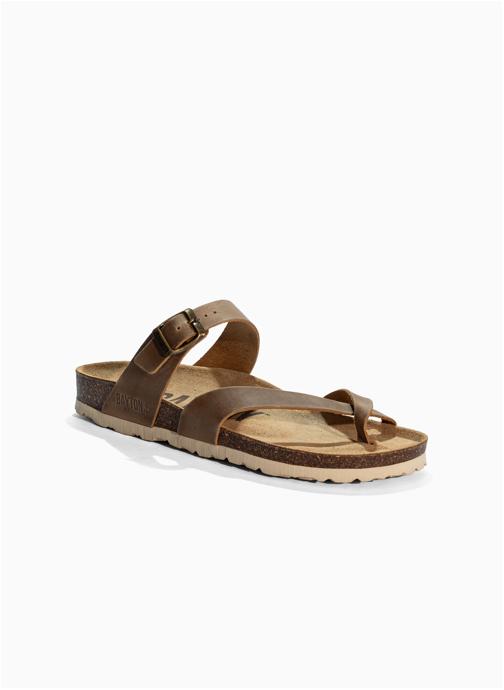 Bayton Mules en cuir DIANE homme beige